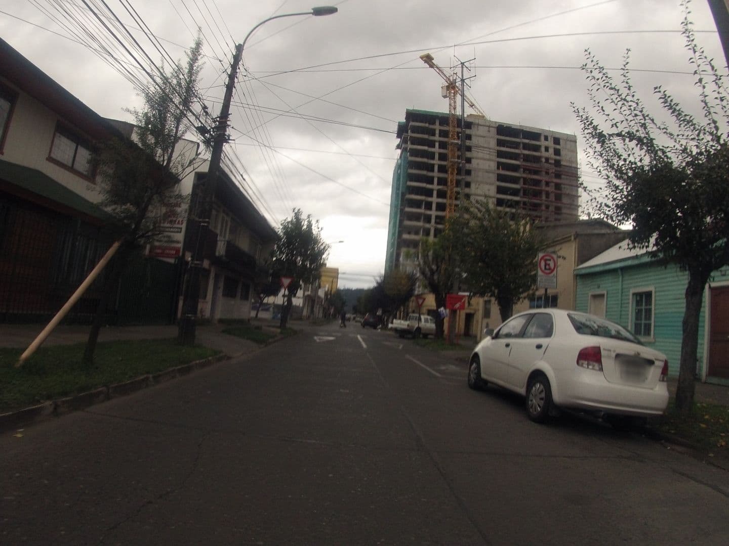 Street view near Hostal Las Heras, Temuco — © dalacost (CC BY-SA · Mapillary)
