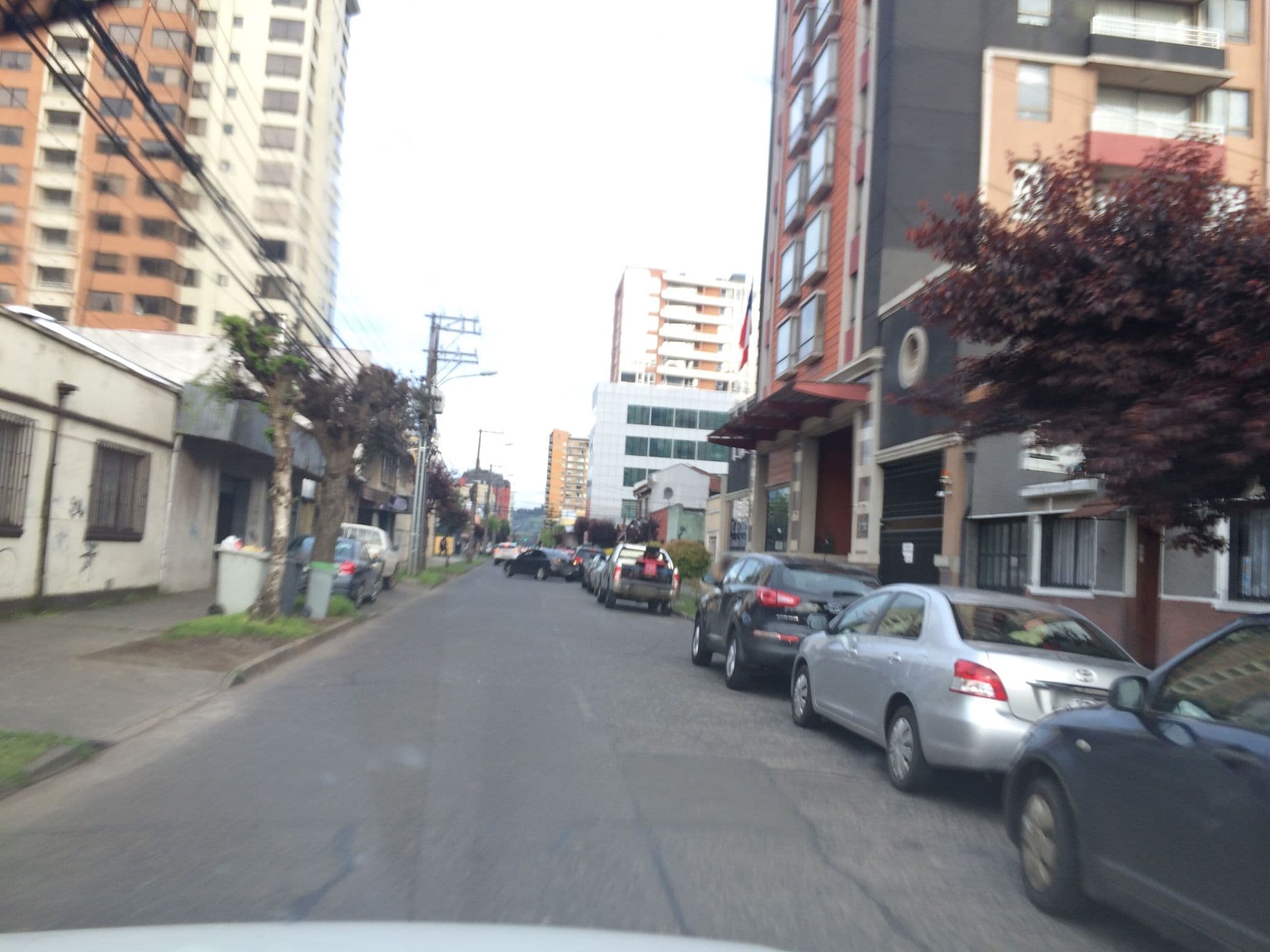 Street view near hostal, Temuco — © tecnicomac (CC BY-SA · Mapillary)