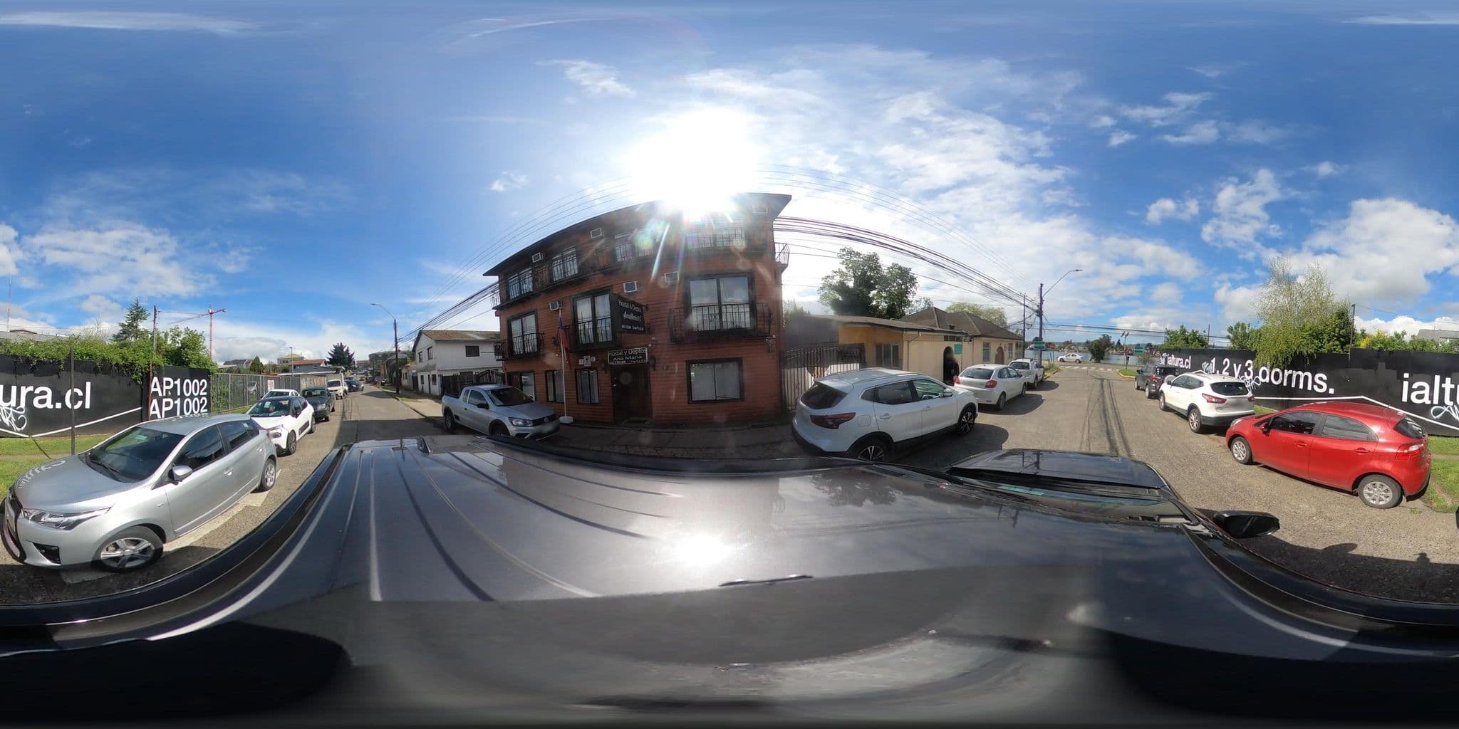 Street view near Hostal Ana María, Valdivia — © Transporte_DSS (CC BY-SA · Mapillary)