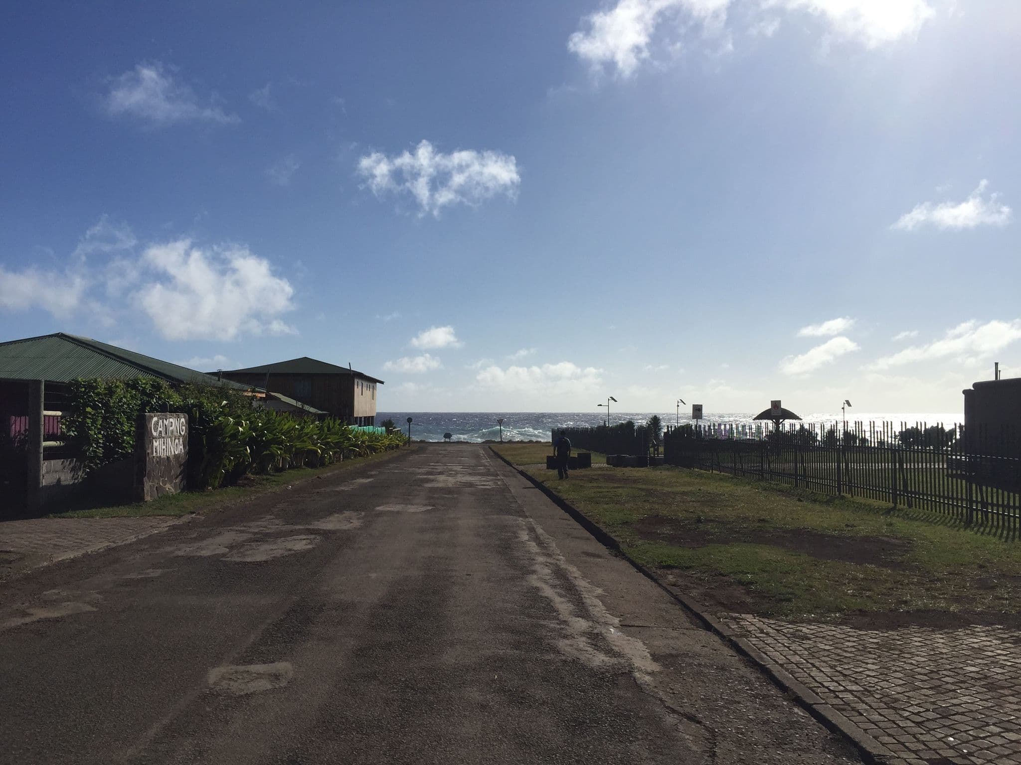 Street view near Camping Mihinoa, Hanga Roa — © lyonwj (CC BY-SA · Mapillary)