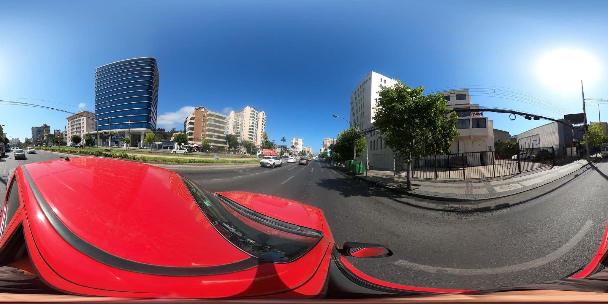 Street view near Hotel de Viño, Viña del Mar — © SolutivaSistemas (CC BY-SA · Mapillary)