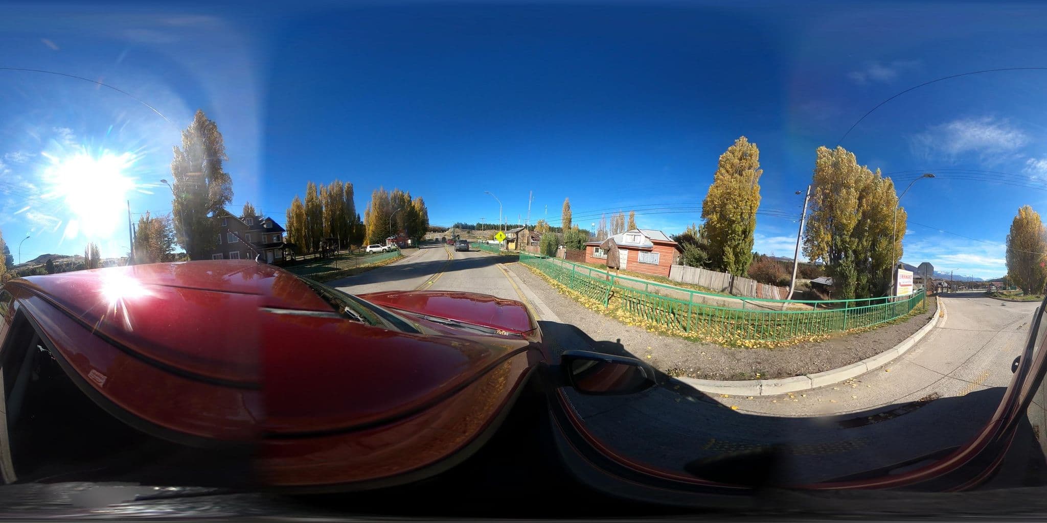 Street view near El Blanco, Coyhaique