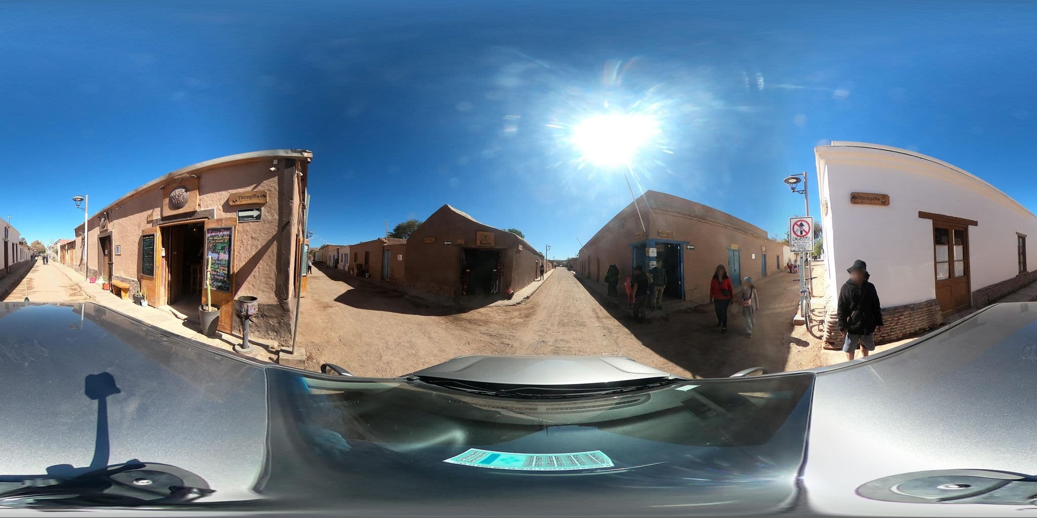 Street view near Vilacoyo, San Pedro de Atacama