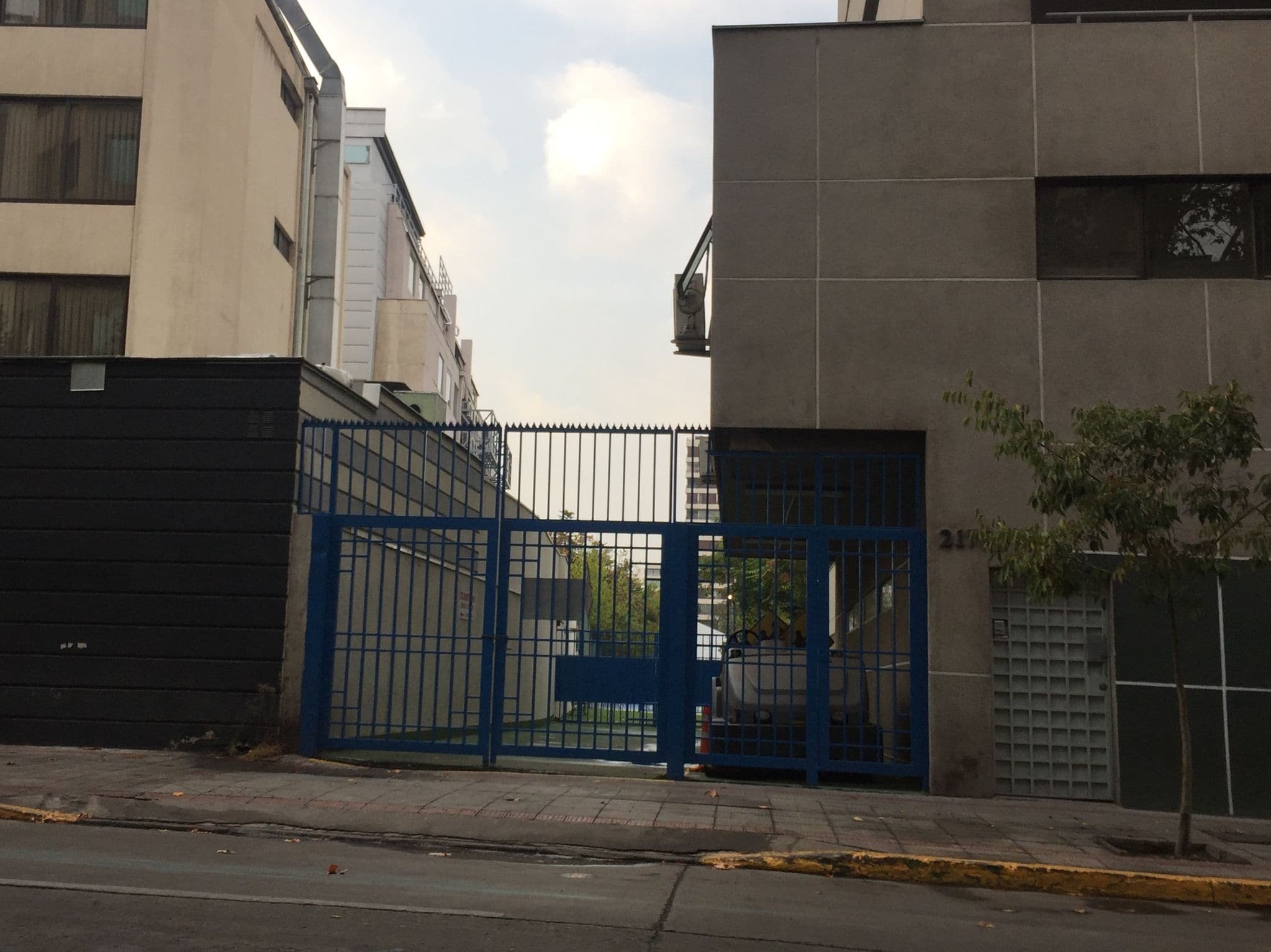 Street view near Eurohotel, Ñuñoa — © chachafish (CC BY-SA · Mapillary)