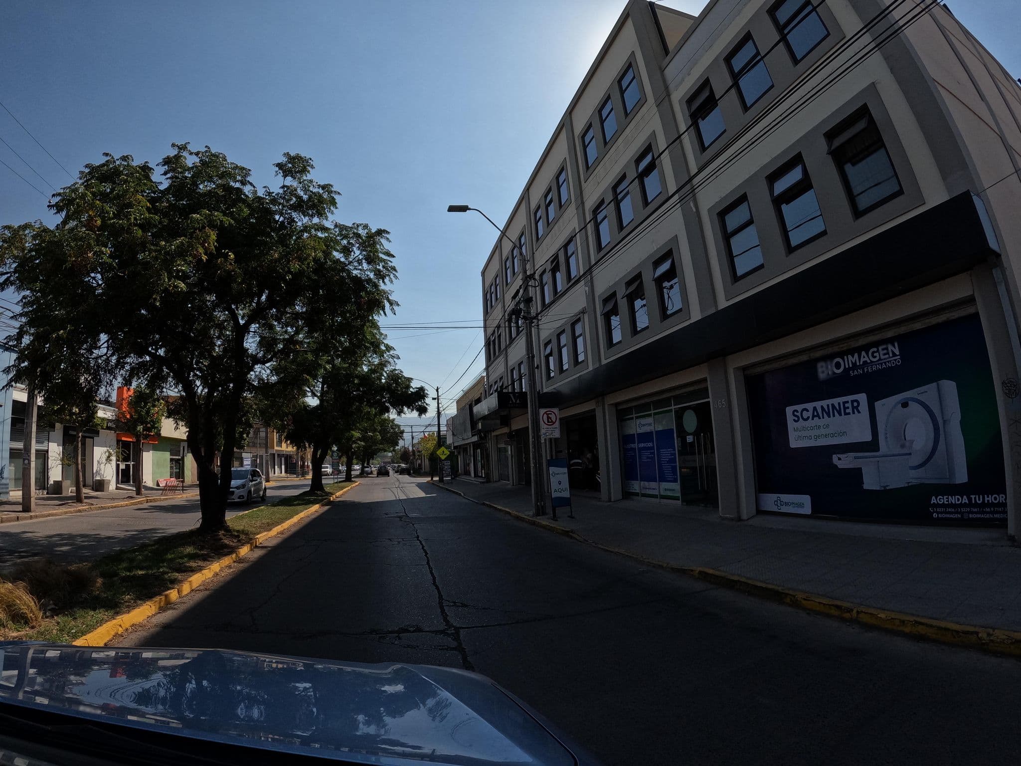 Street view near Hotel Manso de Velasco, Chimbarongo — © Kaart_Local (CC BY-SA · Mapillary)