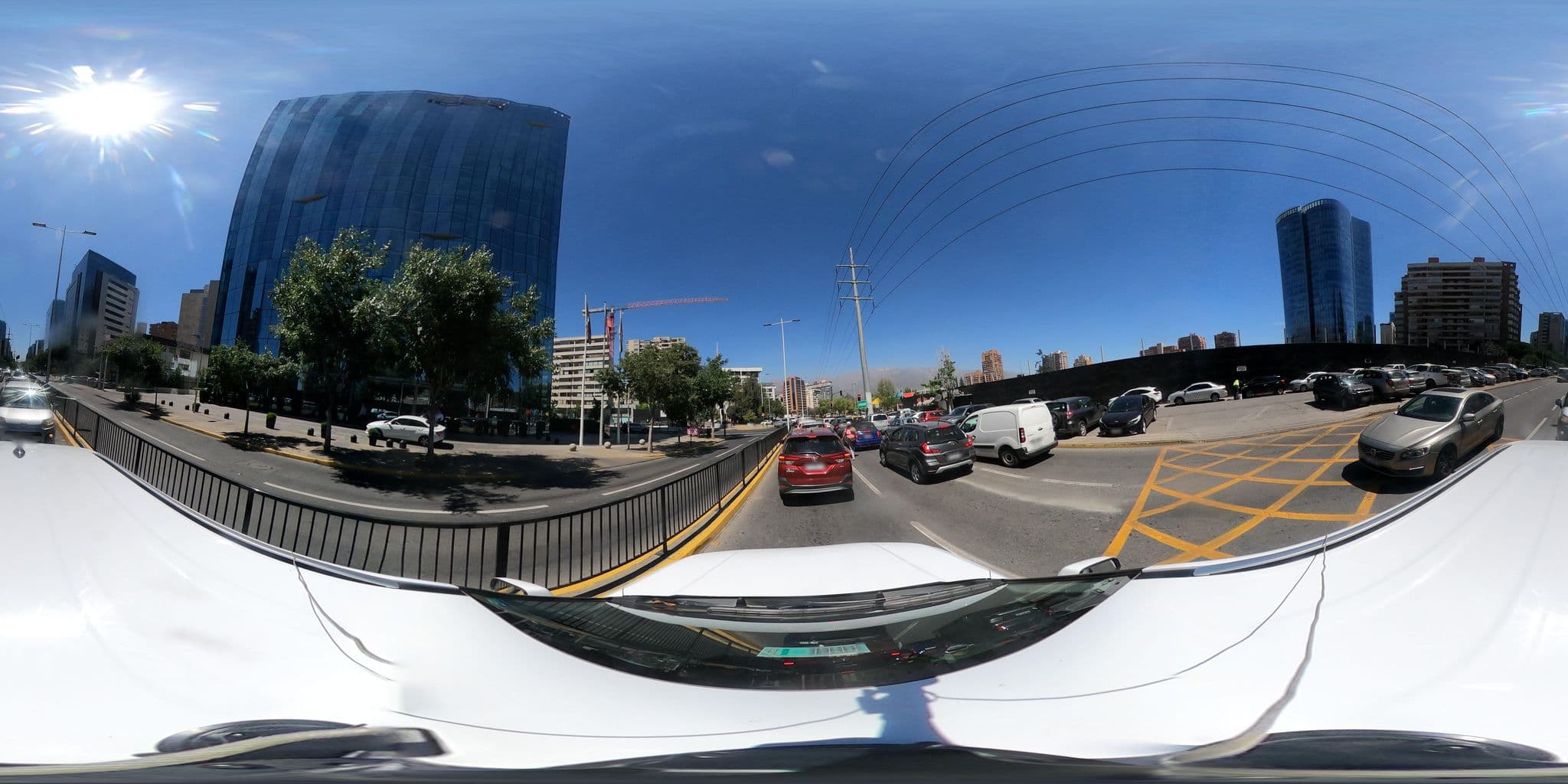 Street view near ICON Hotel Santiago, Ñuñoa — © kaart_360 (CC BY-SA · Mapillary)