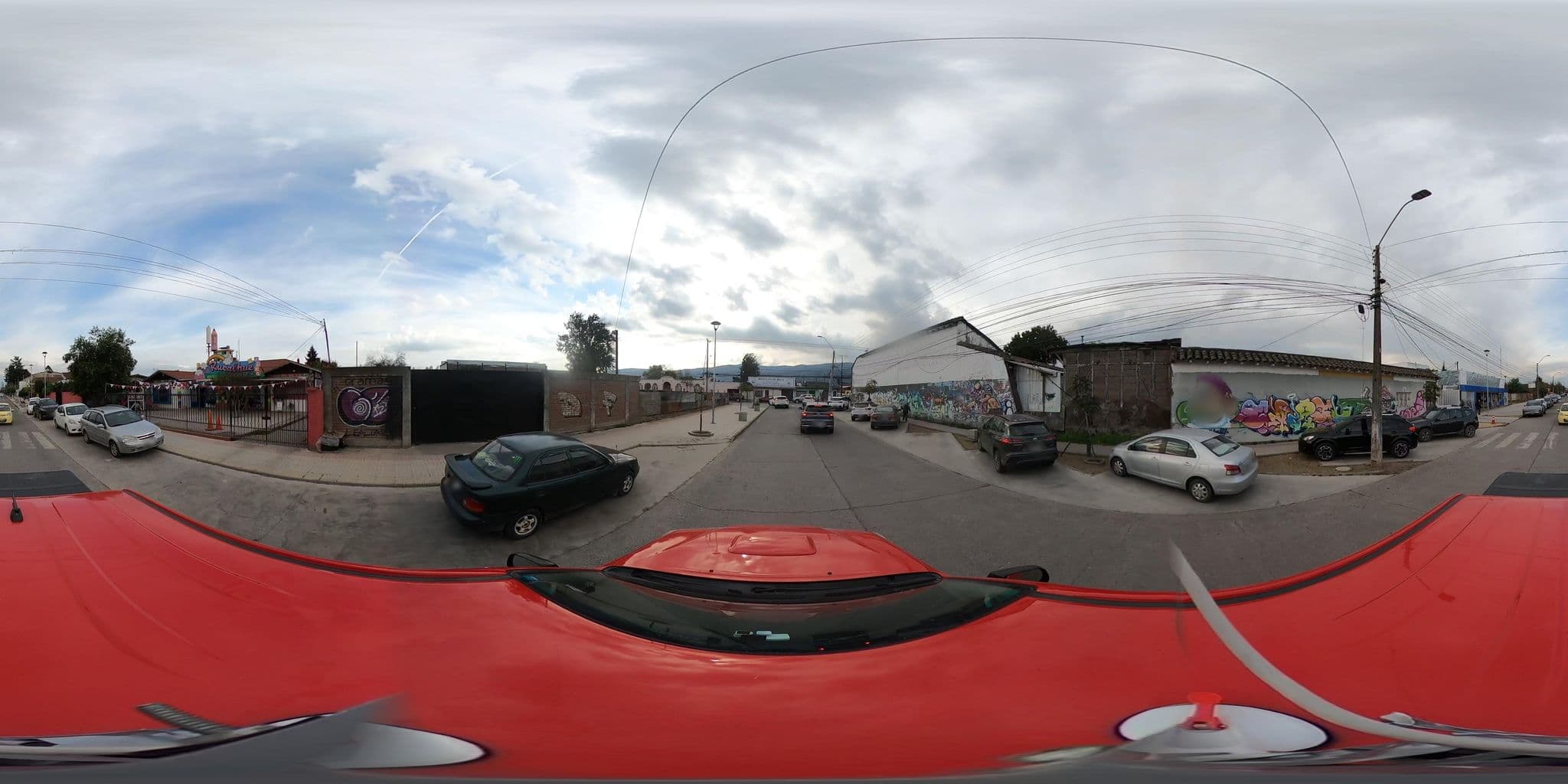Street view near Hotel Central, Chimbarongo — © SolutivaSistemas (CC BY-SA · Mapillary)
