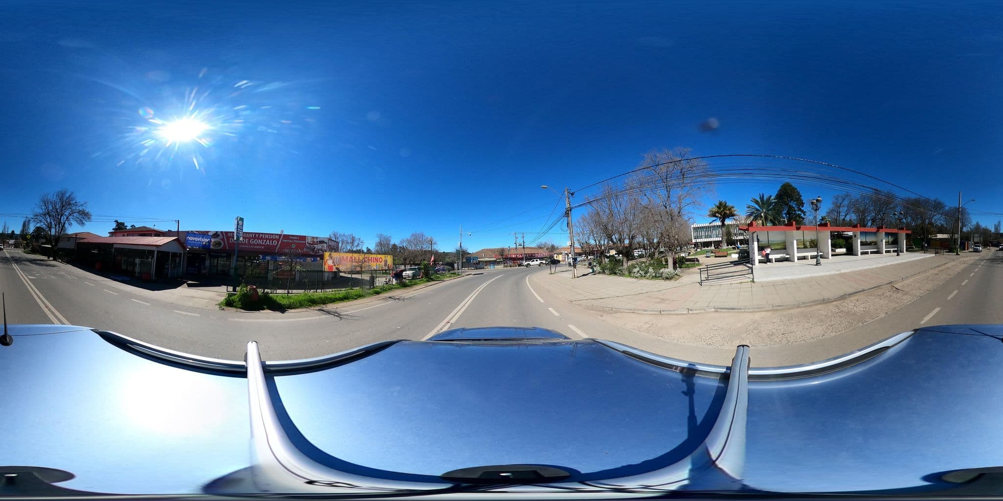 Street view near Restaurant y Pensión Donde Gonzalo, Pencahue — © Kaart_Local (CC BY-SA · Mapillary)