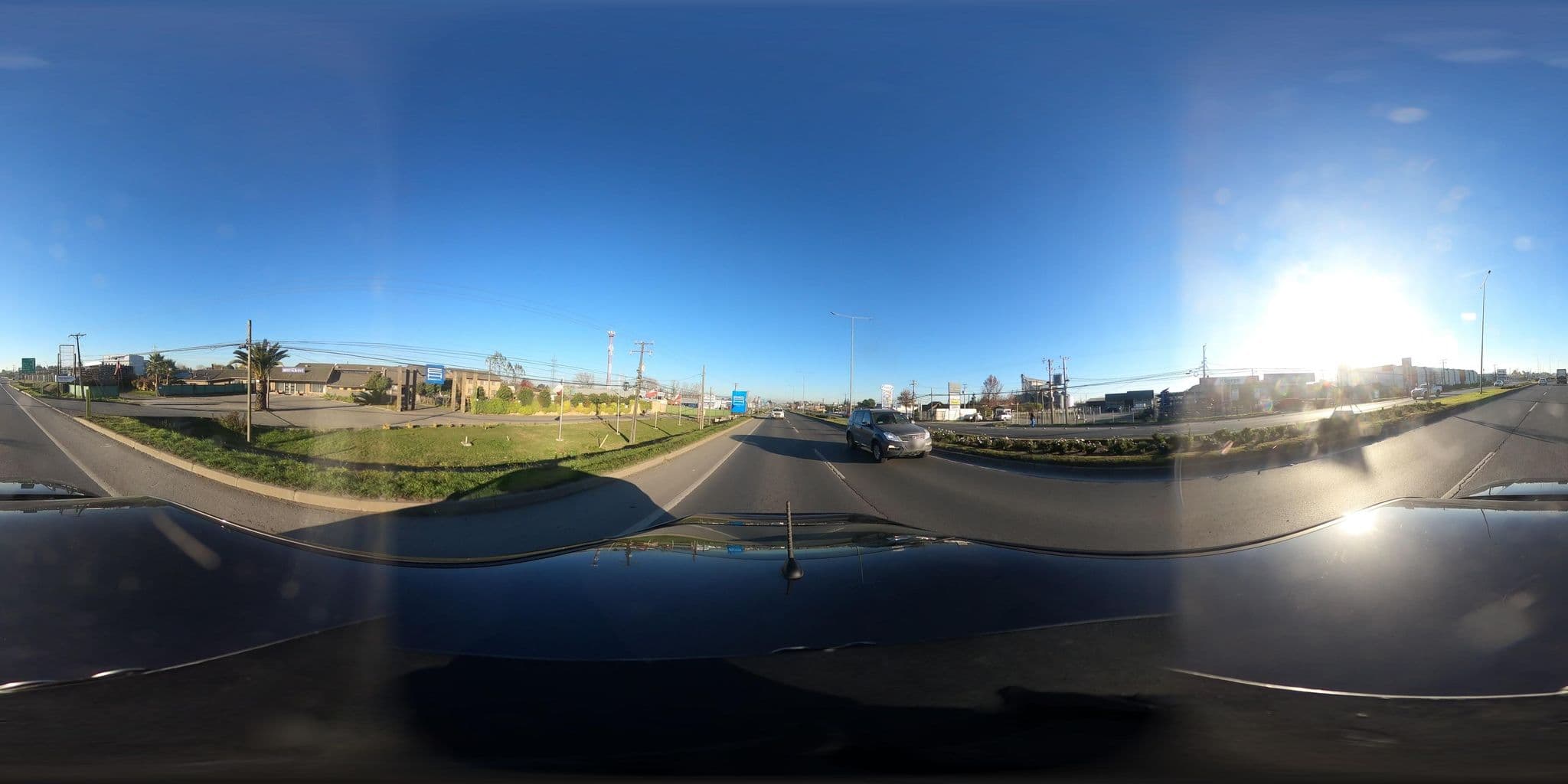 Street view near Hotel Verona Plaza, Los Ángeles — © Transporte_DSS (CC BY-SA · Mapillary)