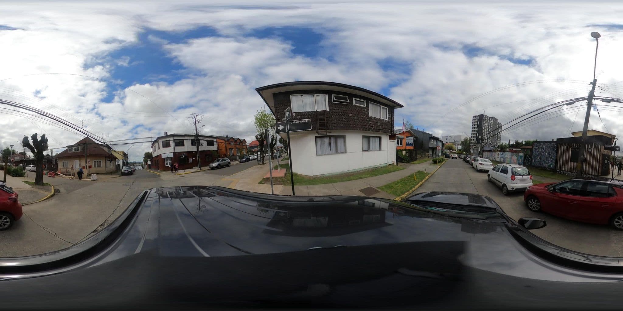 Street view near Hostal Carlos Anwandter, Valdivia — © Transporte_DSS (CC BY-SA · Mapillary)