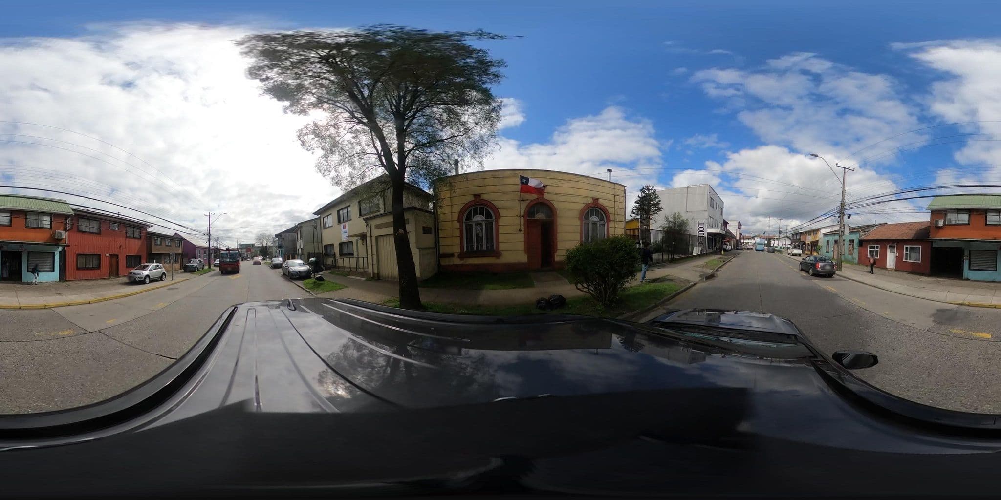 Street view near Hostal Felisa, Valdivia — © Transporte_DSS (CC BY-SA · Mapillary)