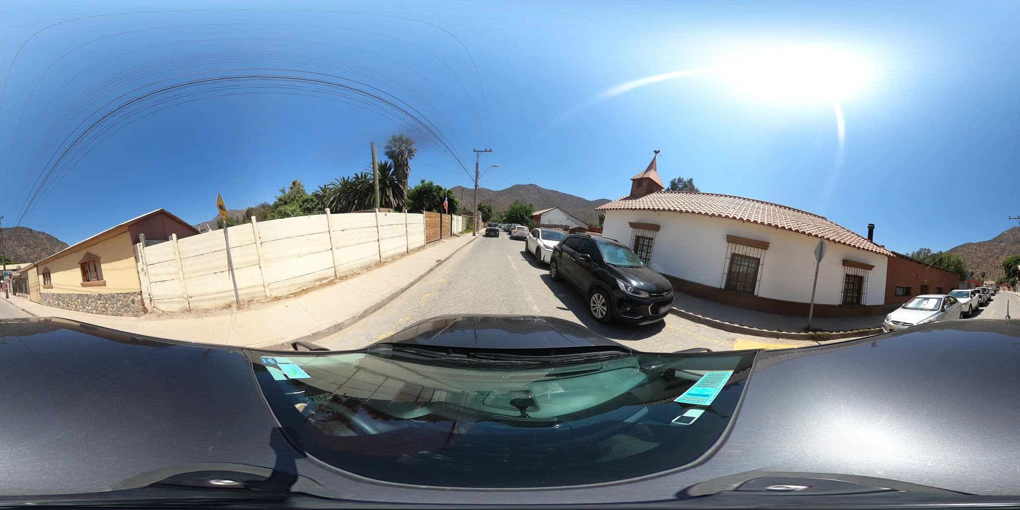 Street view near Hostería Sabores del Elqui, Vicuña — © Kaart_Local (CC BY-SA · Mapillary)