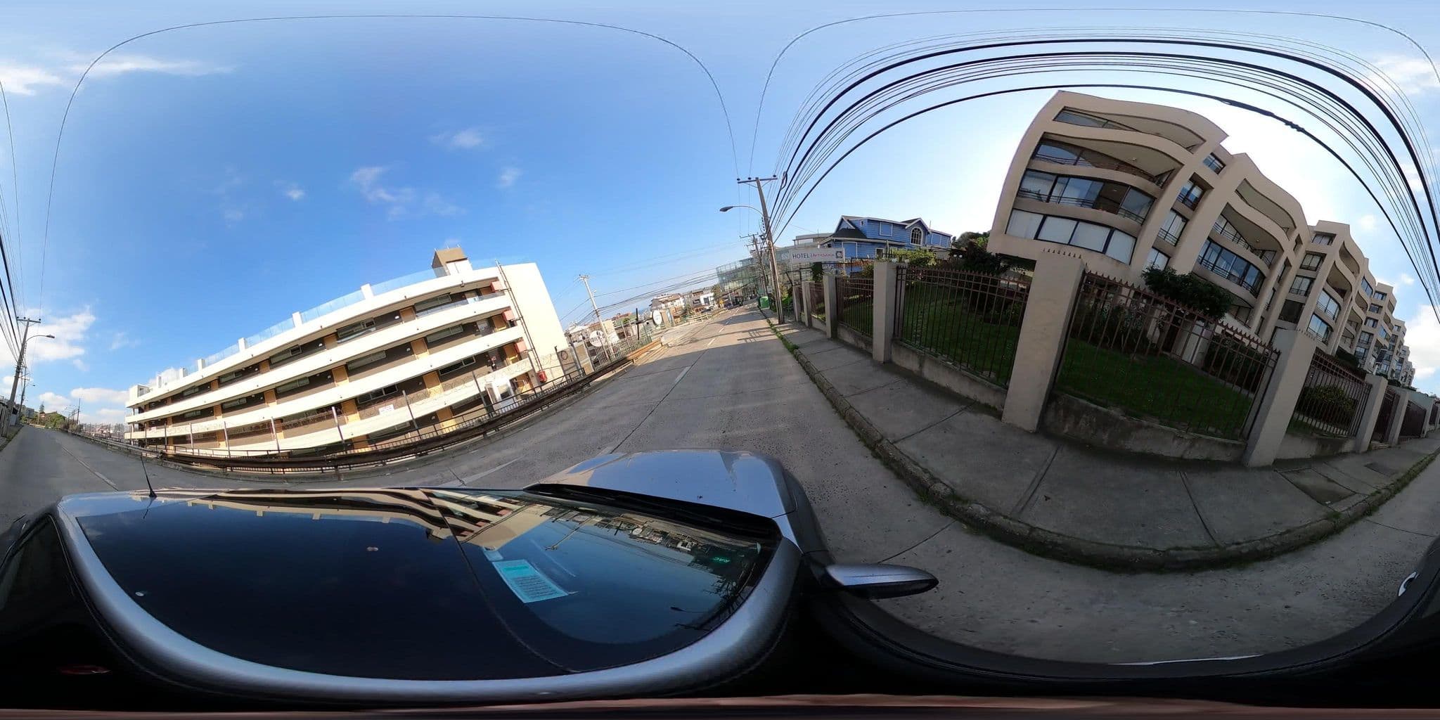 Street view near Hotel Fuente Mayor, Concón — © DNC (CC BY-SA · Mapillary)