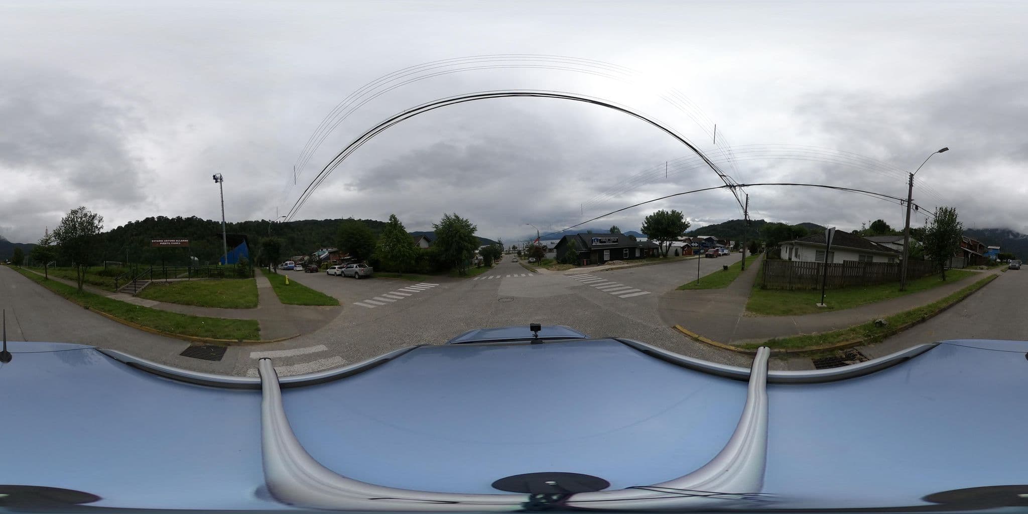 Street view near Hostal Cisne Blanco, Puerto Cisnes — © Kaart_Local (CC BY-SA · Mapillary)