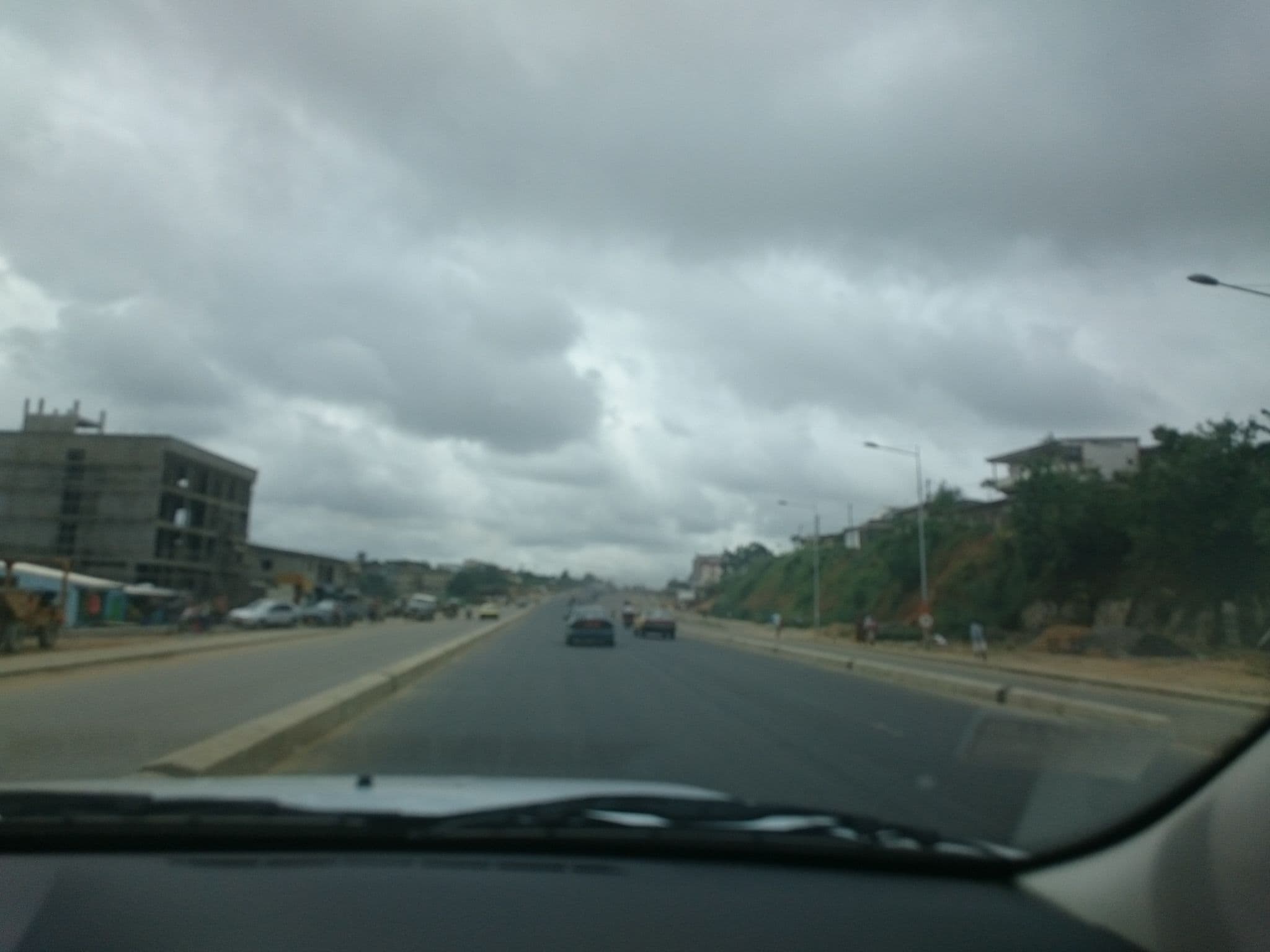 Street view near Hotel Maillot, Douala