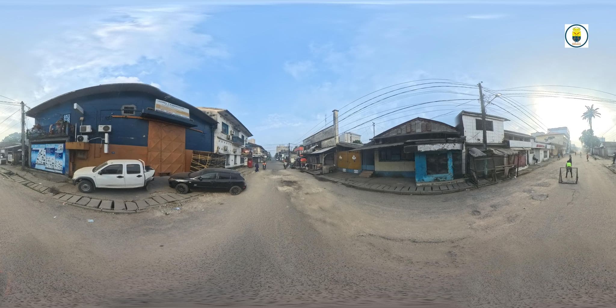 Street view near MELROSE PALACE MOTEL, Douala