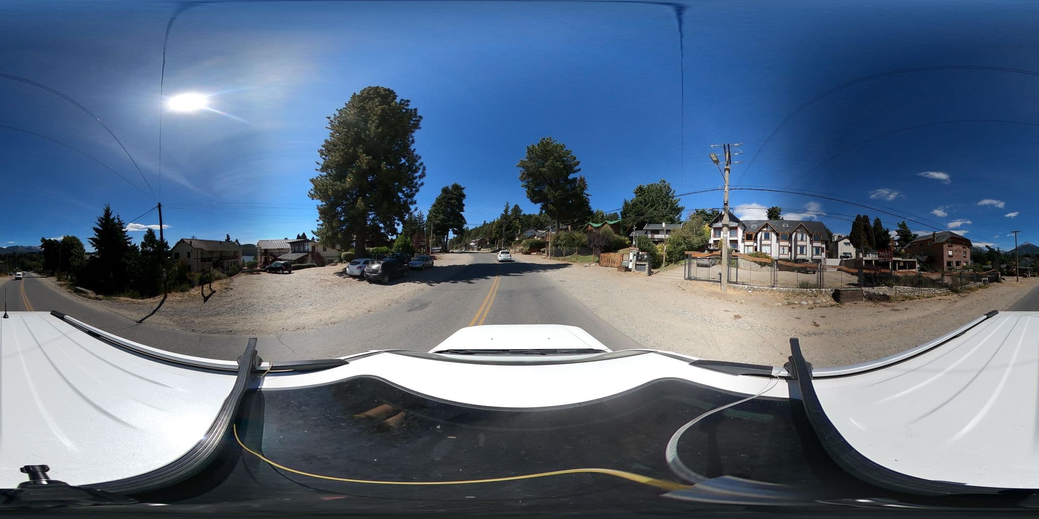 Street view near Matute, San Carlos de Bariloche