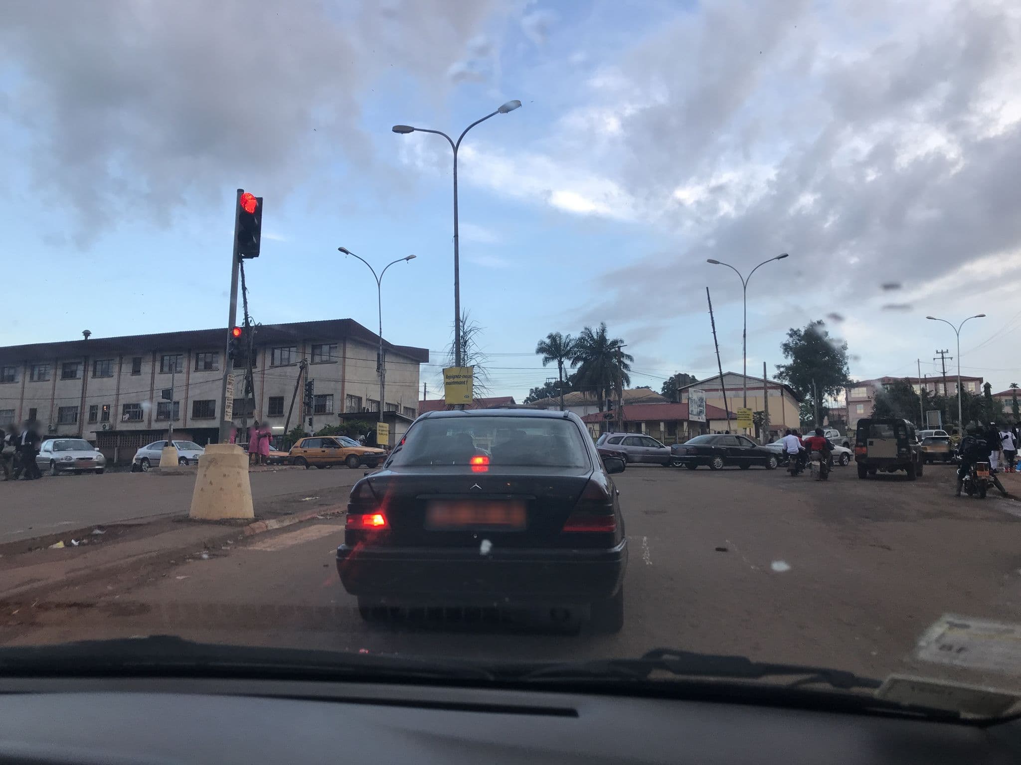 Street view near Heaven, Yaoundé — © sergestinckwich (CC BY-SA · Mapillary)