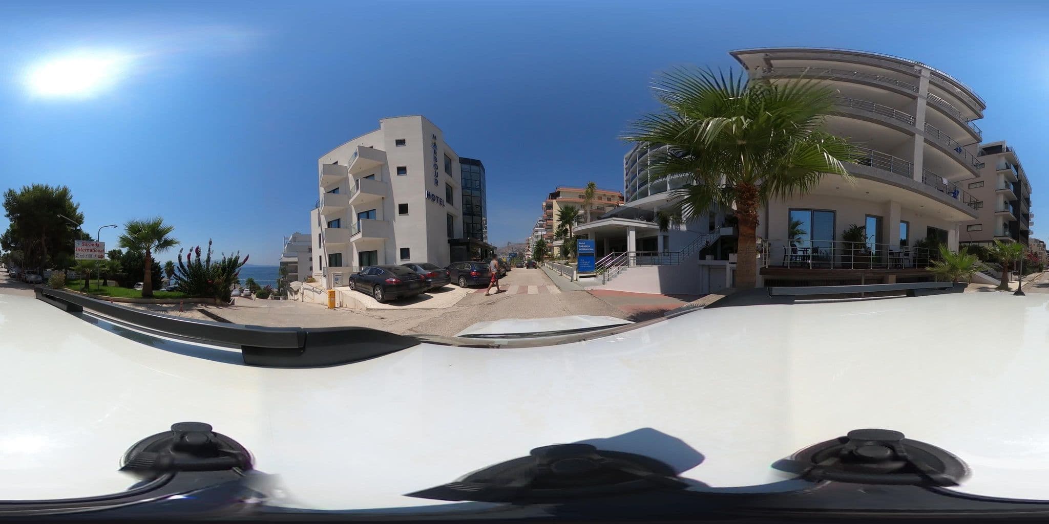 Street view near Aler hotel, Sarandë — © tumblecow (CC BY-SA · Mapillary)