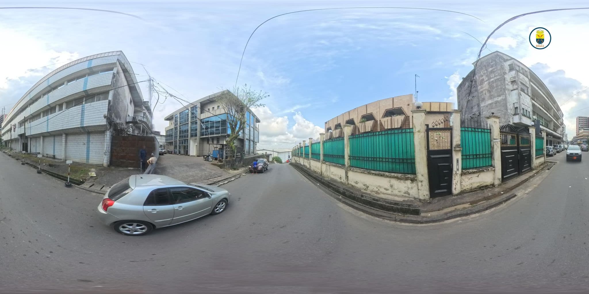 Street view near Le Majestic Akwa, Douala