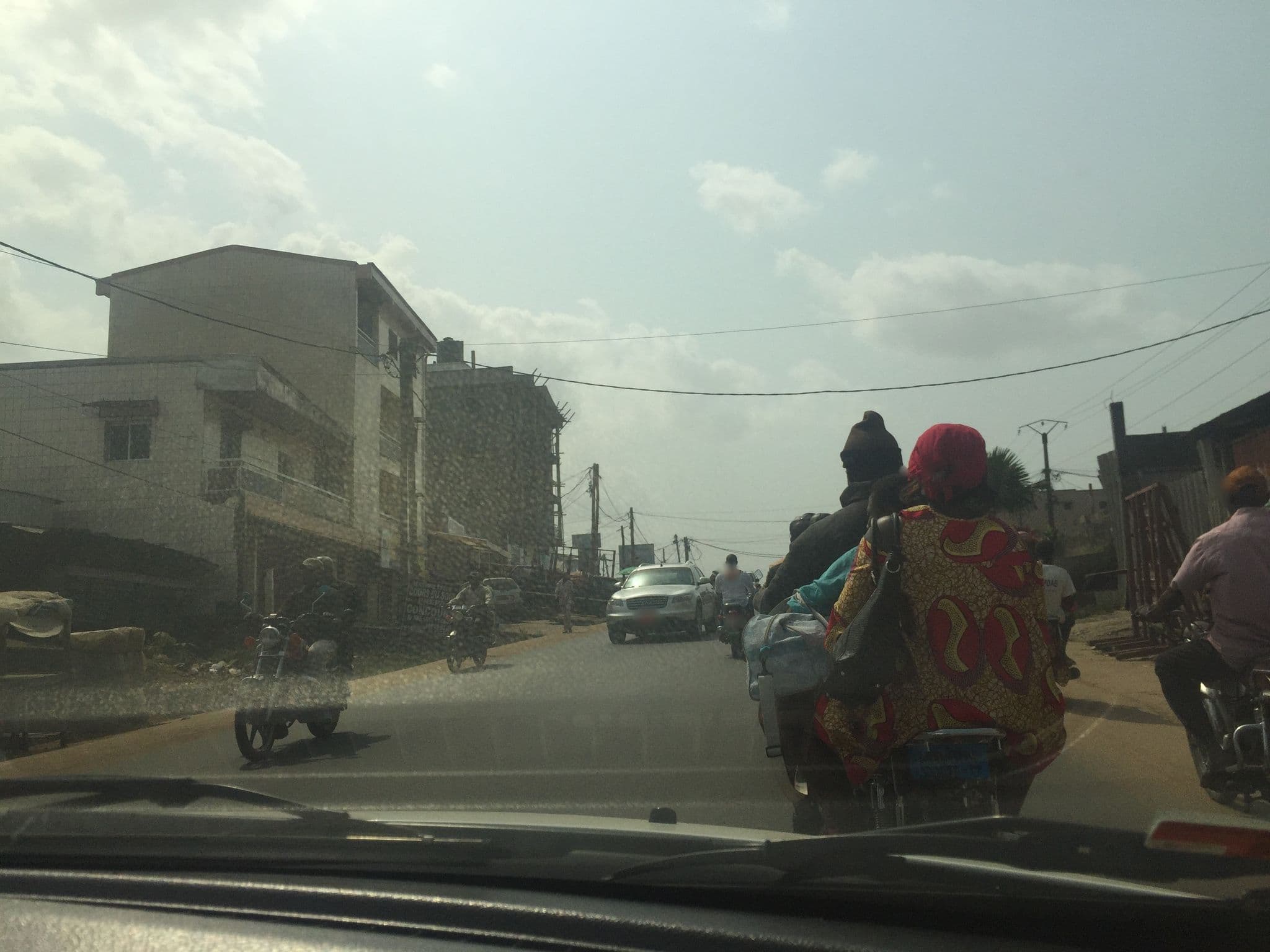 Street view near Eva Hotel pk8, Douala