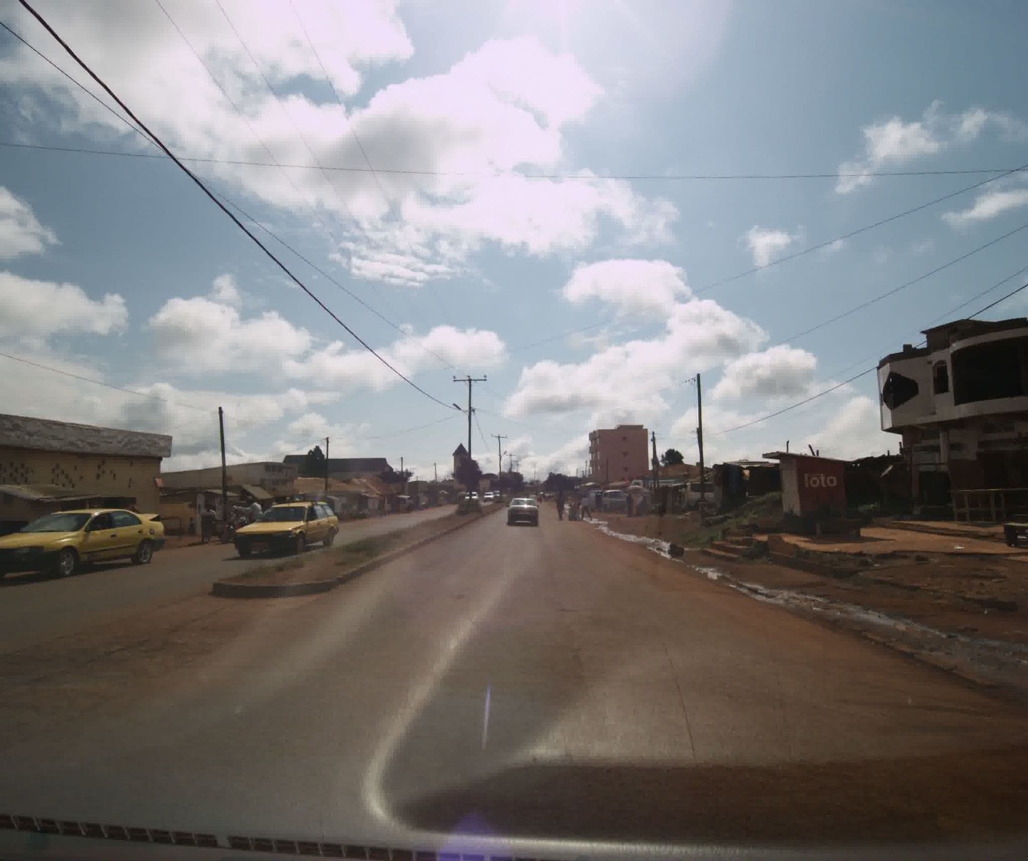 Street view near NKE Hôtel, Bafoussam — © sogefi (CC BY-SA · Mapillary)