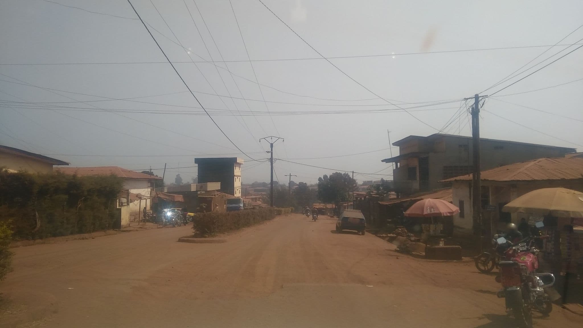 Street view near Hôtel Élysée, Bafoussam — © albingasparetto (CC BY-SA · Mapillary)