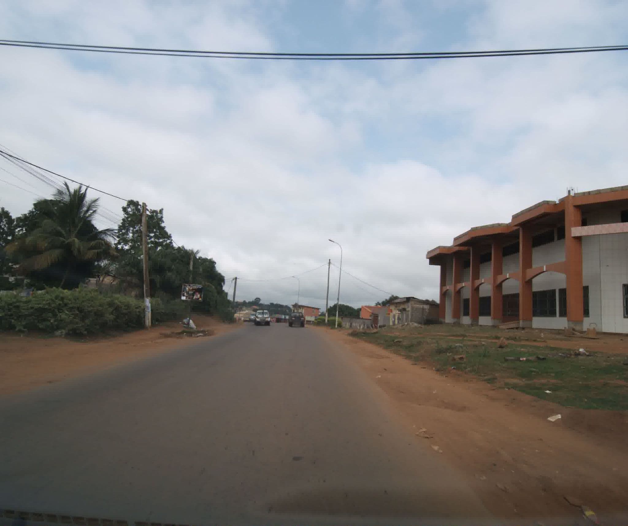 Street view near Liza Hotel, Yaoundé