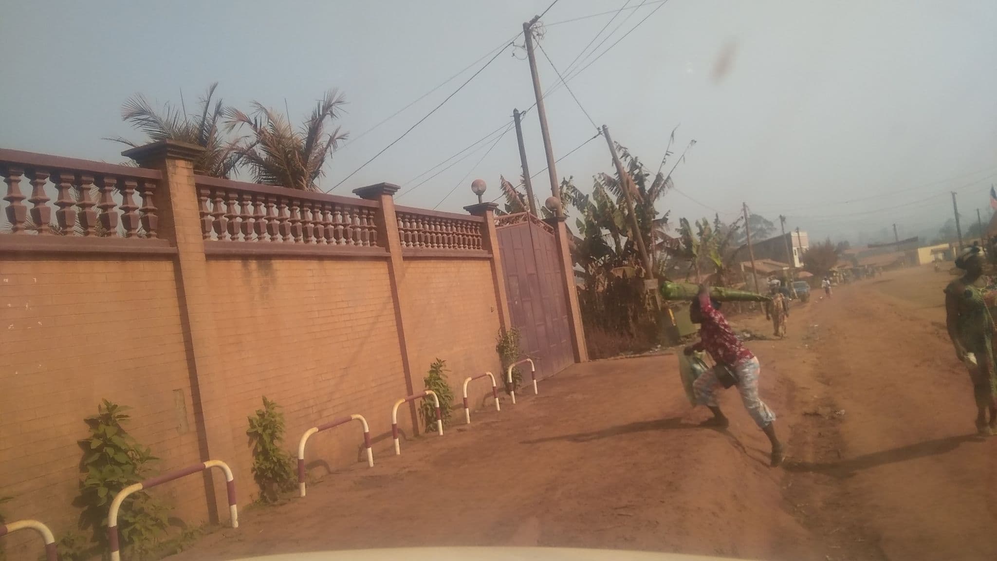 Street view near Hôtel le Grand Lac, Bafoussam — © albingasparetto (CC BY-SA · Mapillary)