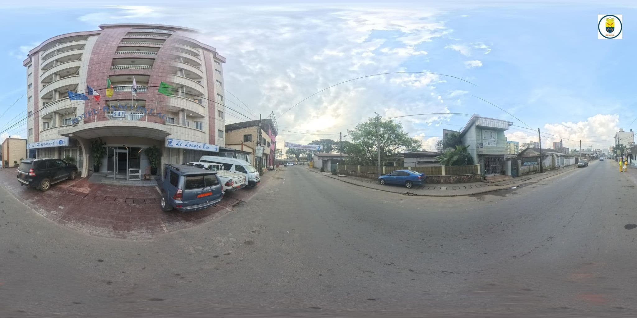Street view near Bano Palace, Douala