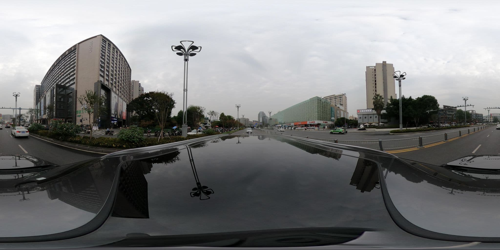 Street view near 鸣鹭酒店, Chengdu — © adirricor (CC BY-SA · Mapillary)