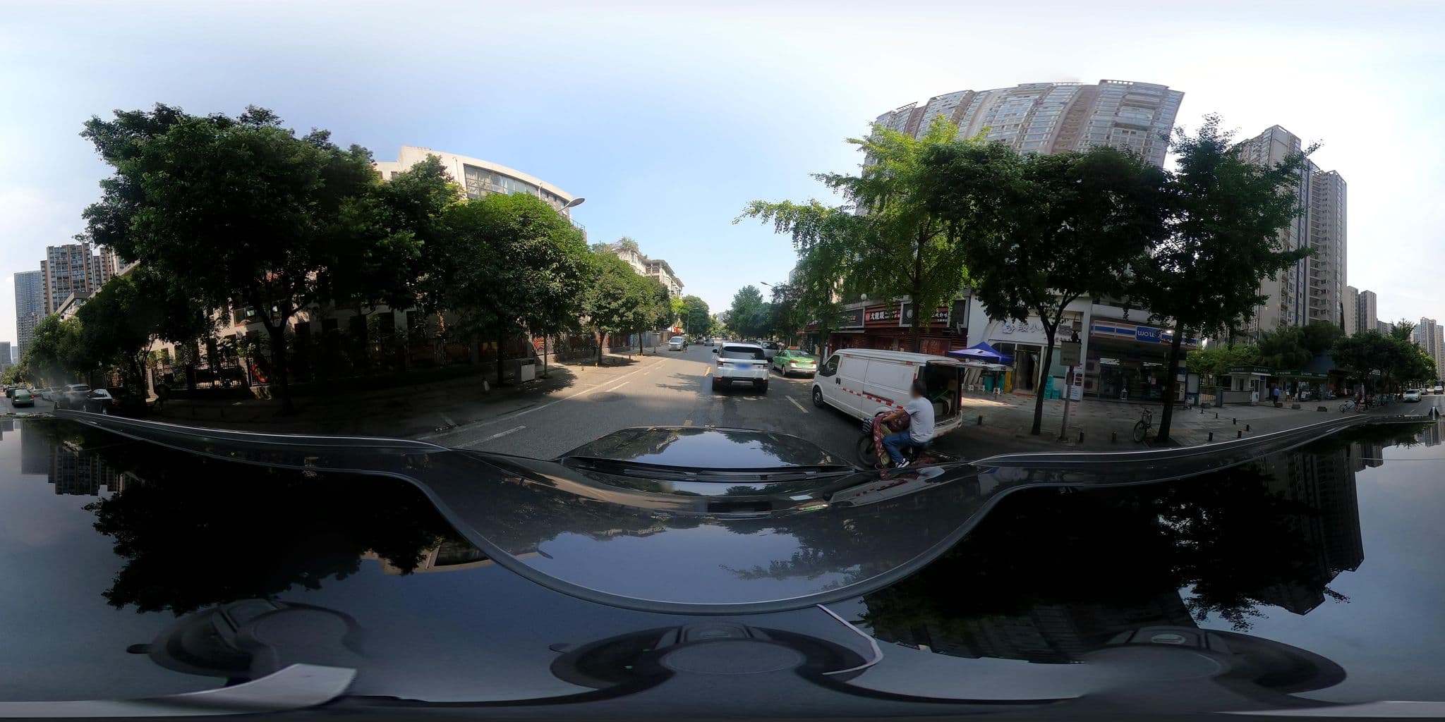Street view near 成都马扎罗私人公寓酒店, Chengdu — © adirricor (CC BY-SA · Mapillary)