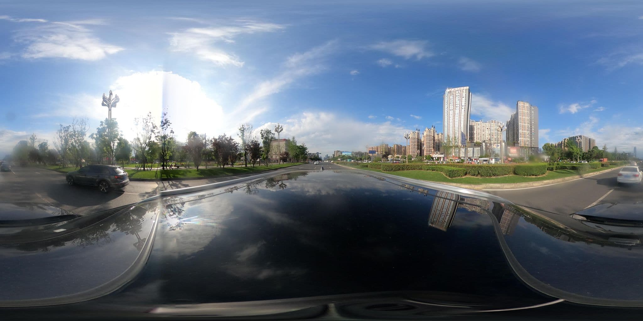 Street view near 成都玺轩旅店, Chengdu — © adirricor (CC BY-SA · Mapillary)