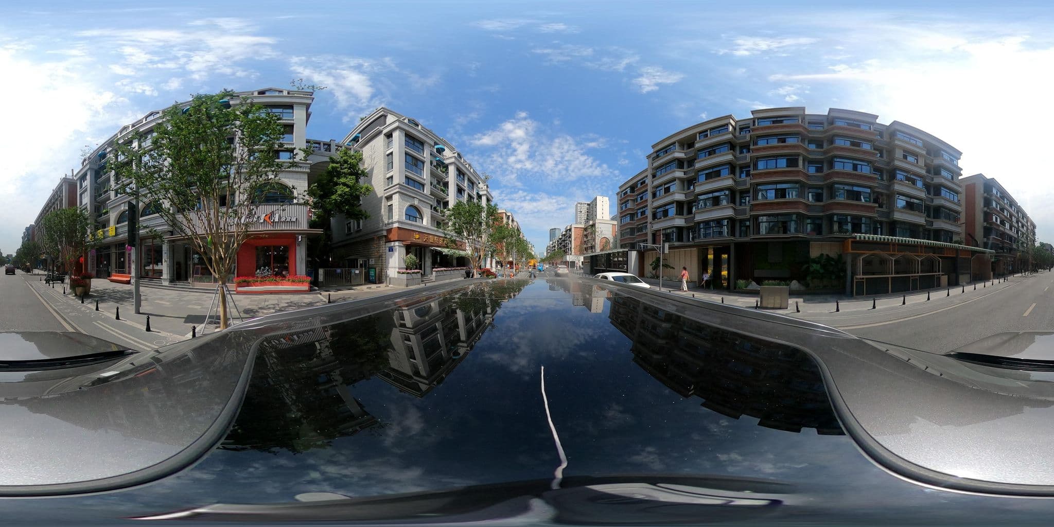 Street view near Four Season Business Hotel Chengdu, Chengdu — © adirricor (CC BY-SA · Mapillary)