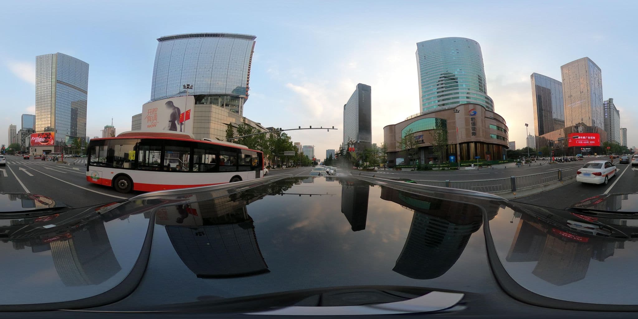 Street view near 城市名人酒店, Chengdu — © adirricor (CC BY-SA · Mapillary)