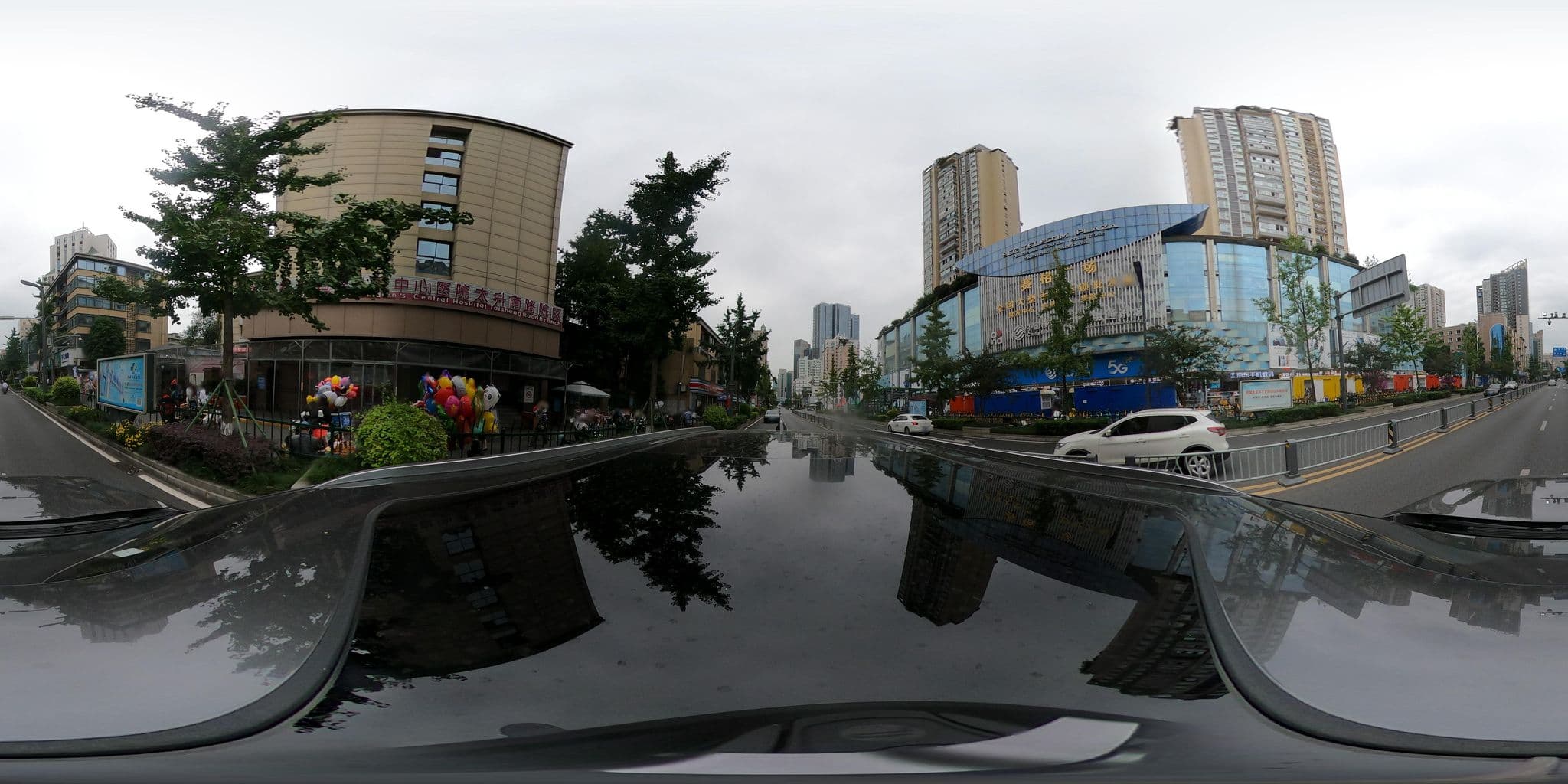 Street view near Chudu Mansion Hotel, Chengdu — © adirricor (CC BY-SA · Mapillary)