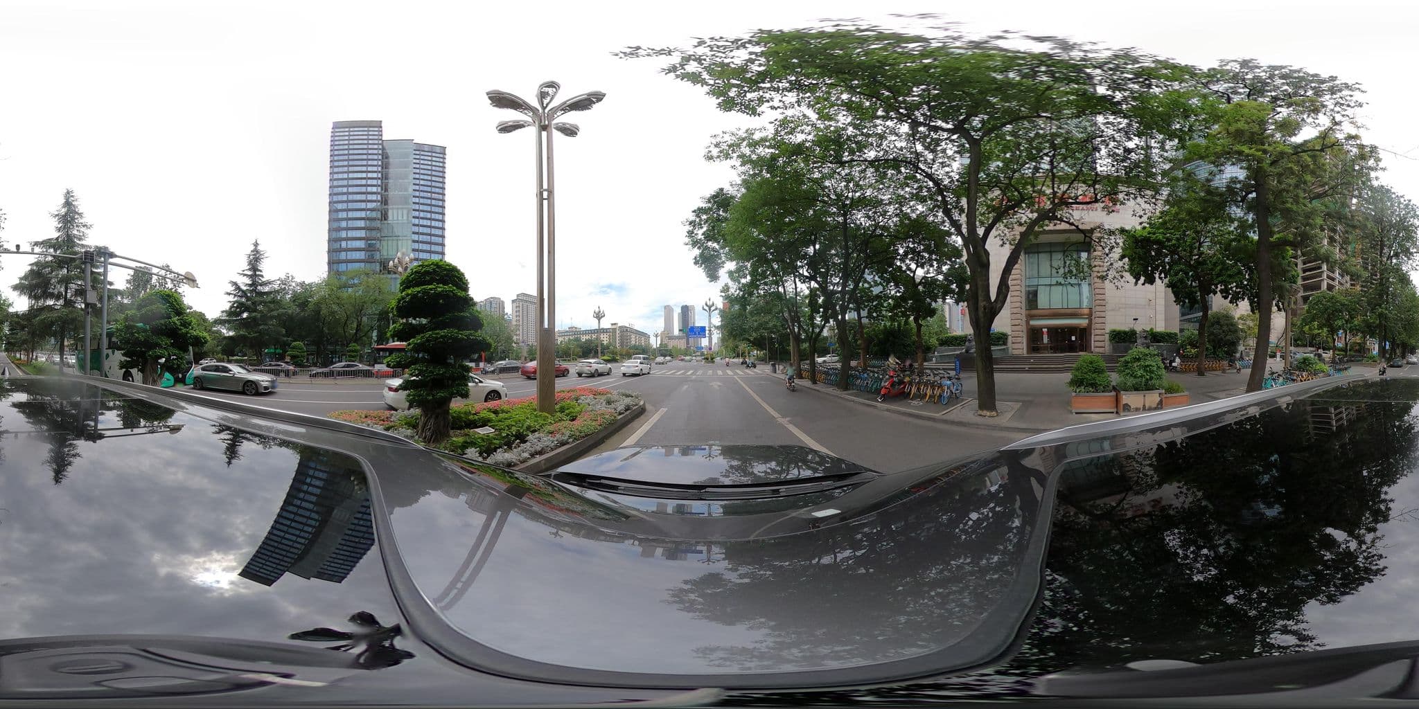 Street view near The Ascott | Somerset Riverside Chengdu, Chengdu — © adirricor (CC BY-SA · Mapillary)