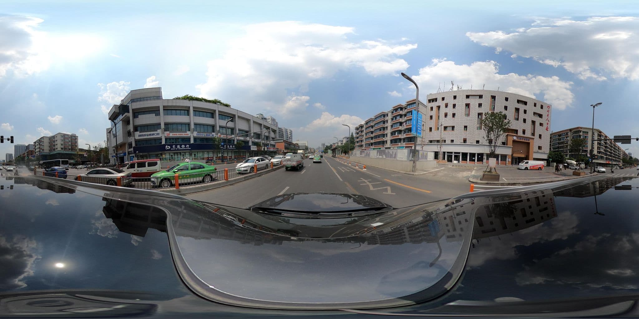 Street view near 汉庭快捷玉双dian, Chengdu — © adirricor (CC BY-SA · Mapillary)