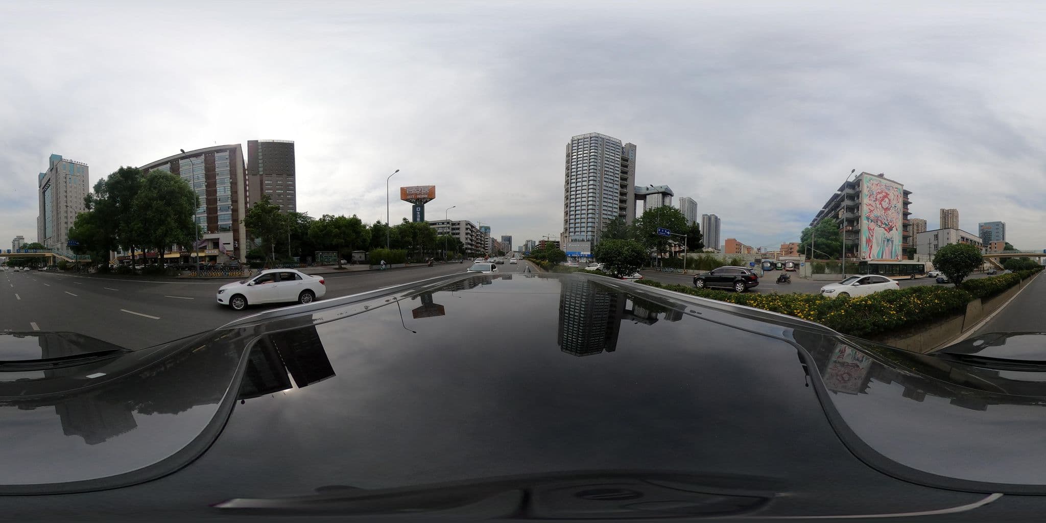 Street view near 瑞熙酒店(科华中路店), Chengdu — © adirricor (CC BY-SA · Mapillary)