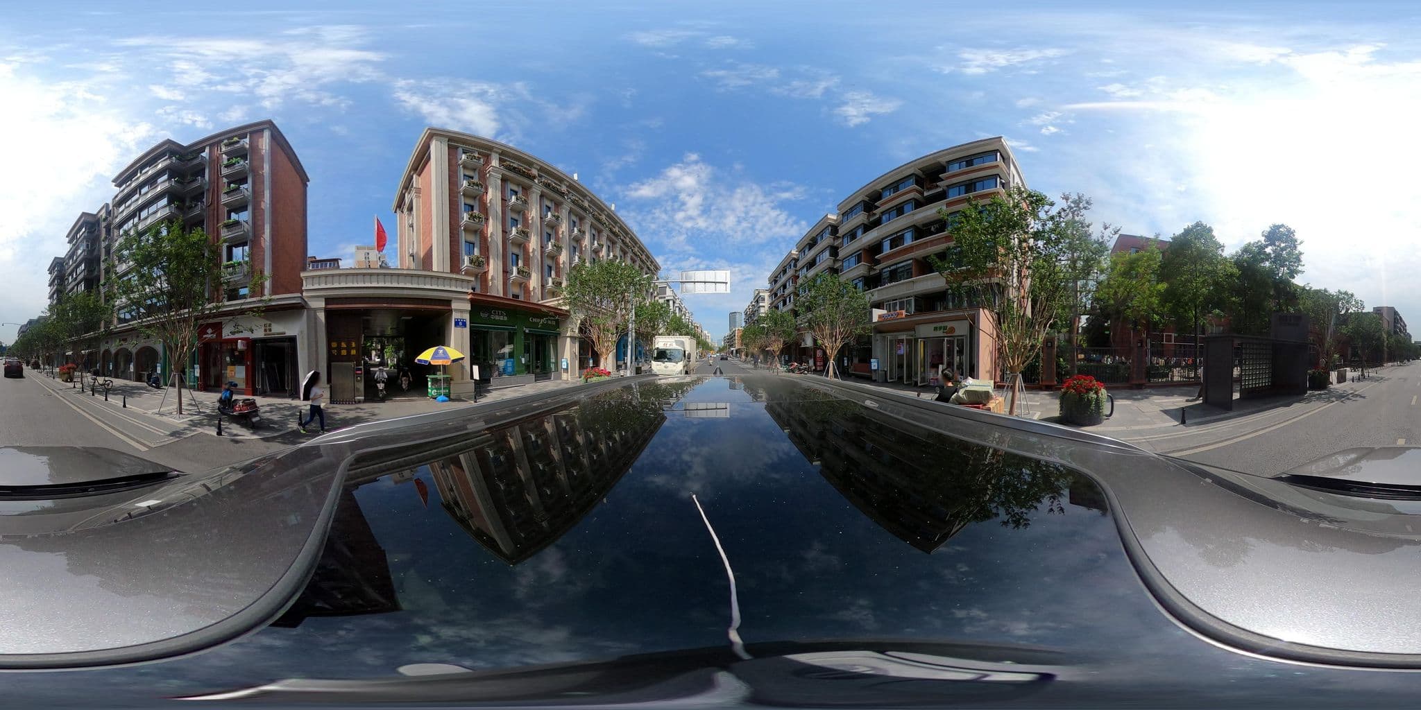 Street view near 成都四季商旅酒店玉林店, Chengdu — © adirricor (CC BY-SA · Mapillary)