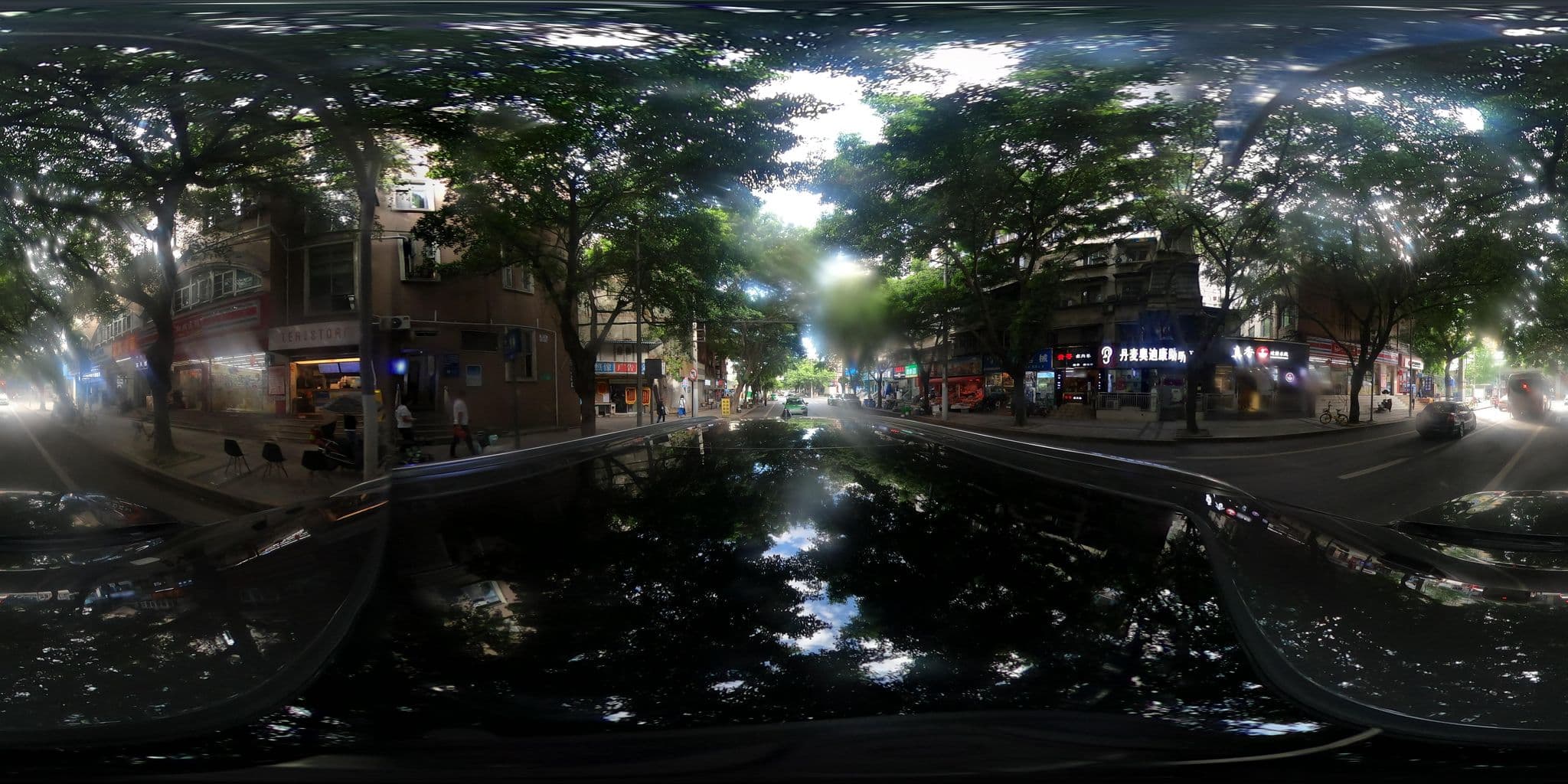 Street view near 万爱情侣主题酒店, Chengdu — © adirricor (CC BY-SA · Mapillary)