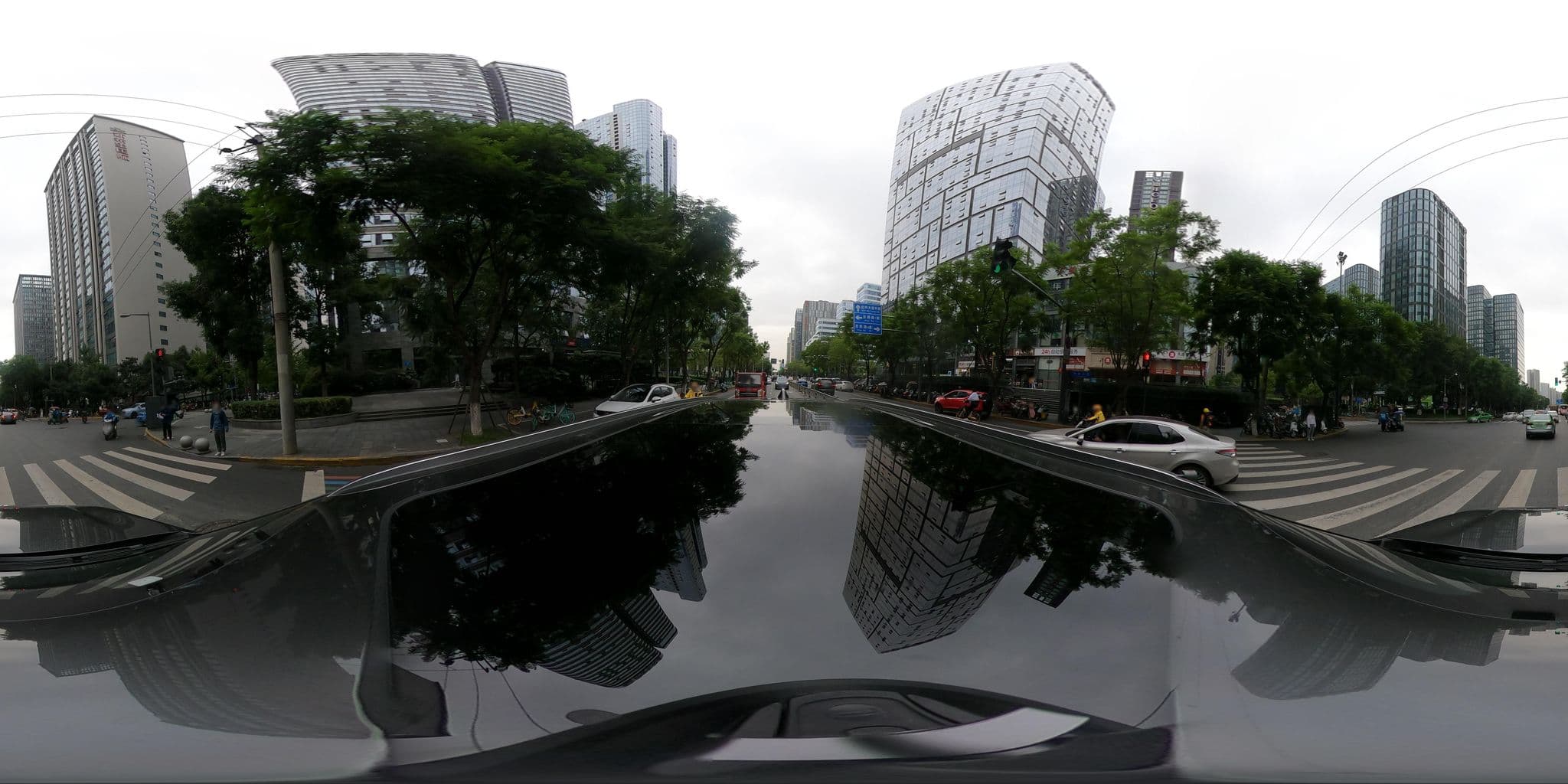Street view near NepTune Hotel 莱普敦酒店, Chengdu — © adirricor (CC BY-SA · Mapillary)