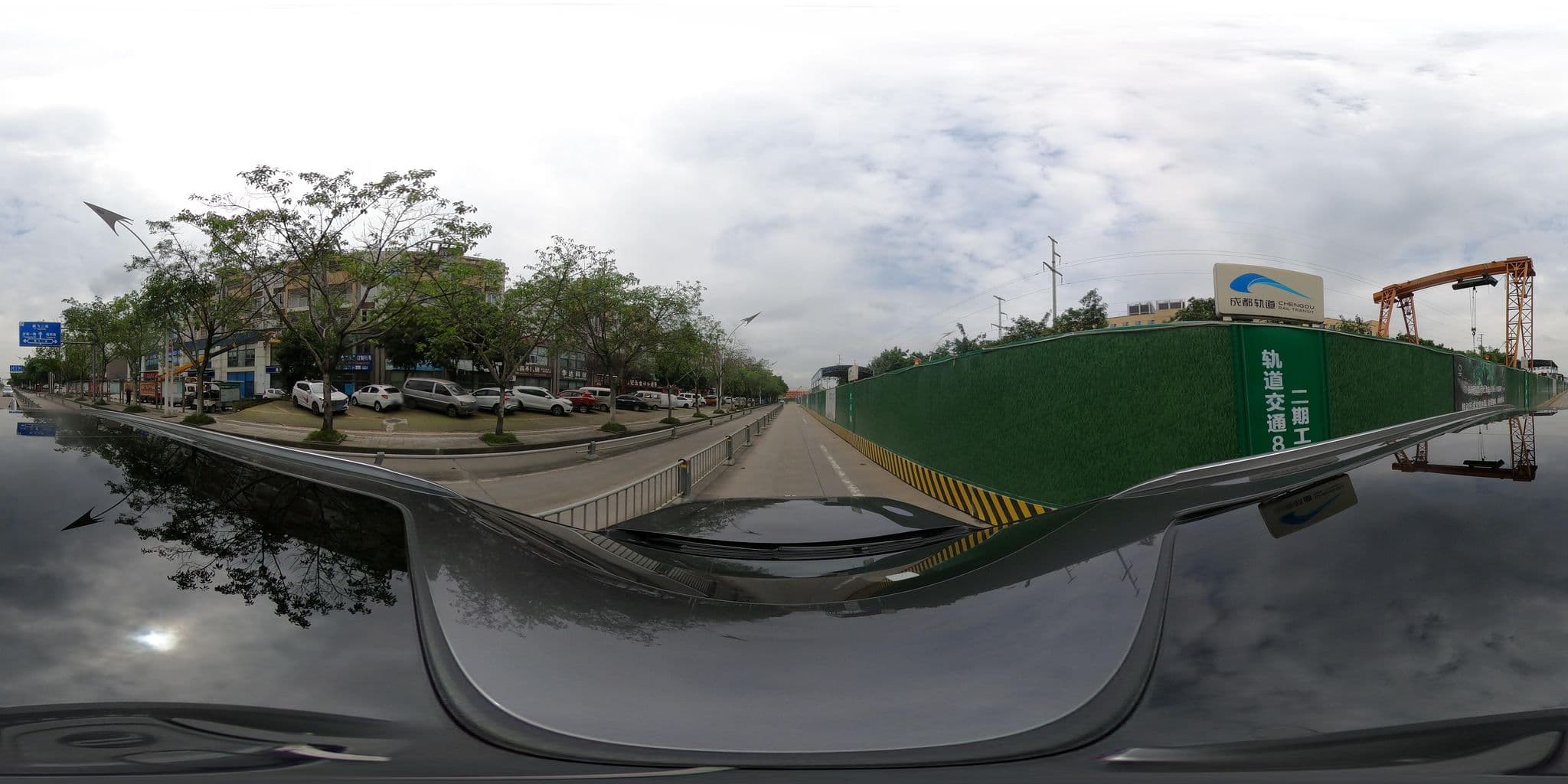 Street view near 双流机场富源宾馆, Chengdu — © adirricor (CC BY-SA · Mapillary)