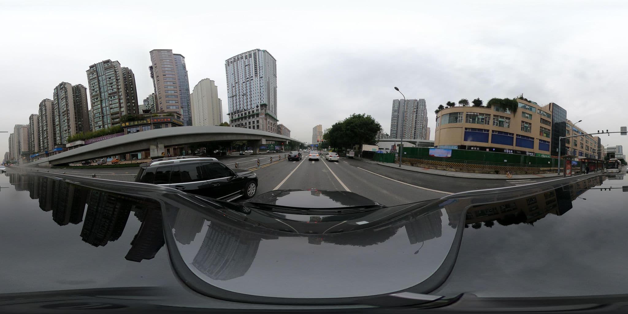 Street view near 成都华府金沙精品公寓, Chengdu — © adirricor (CC BY-SA · Mapillary)