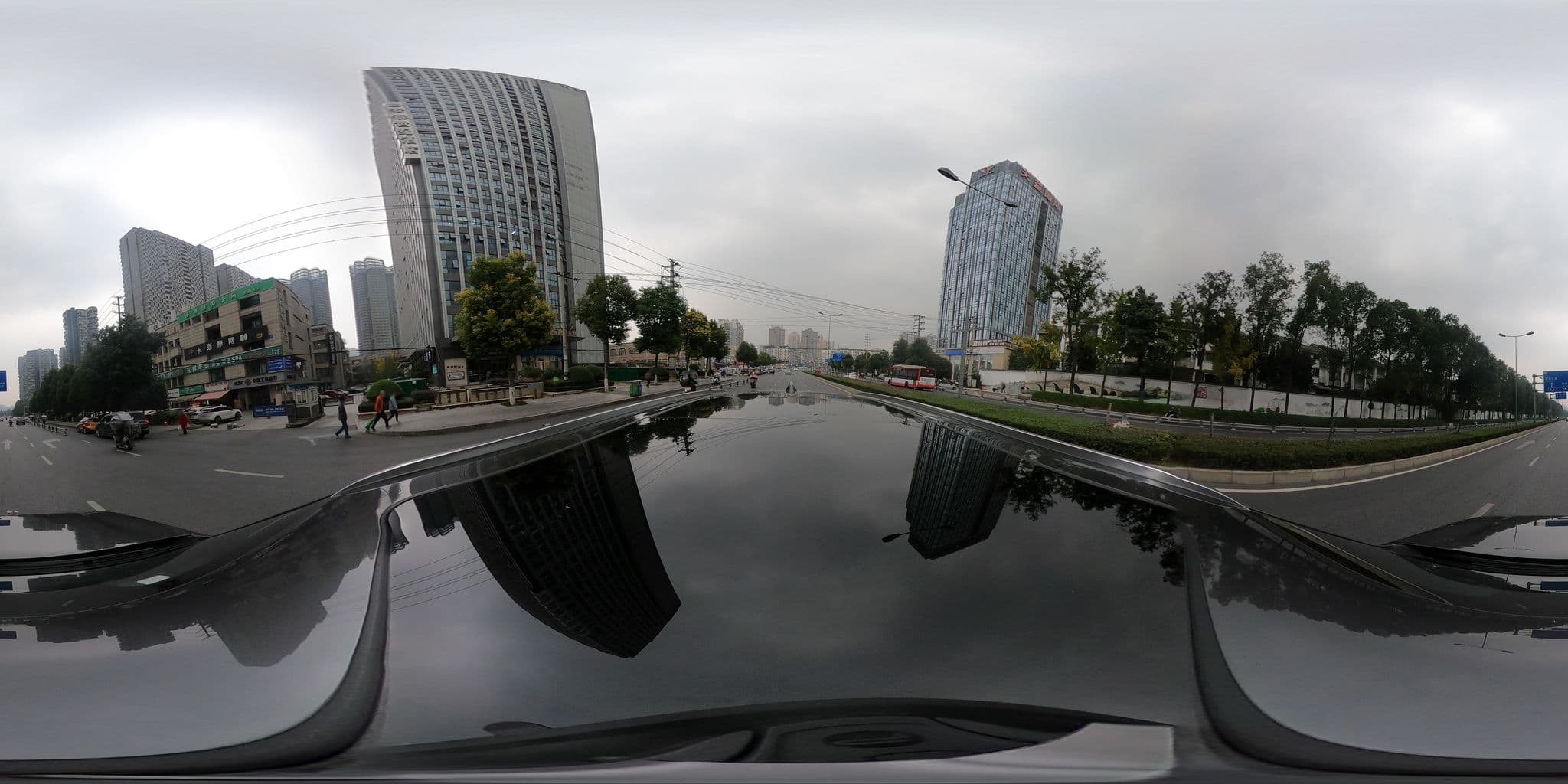 Street view near Phoenix International Hotel, Chengdu — © adirricor (CC BY-SA · Mapillary)