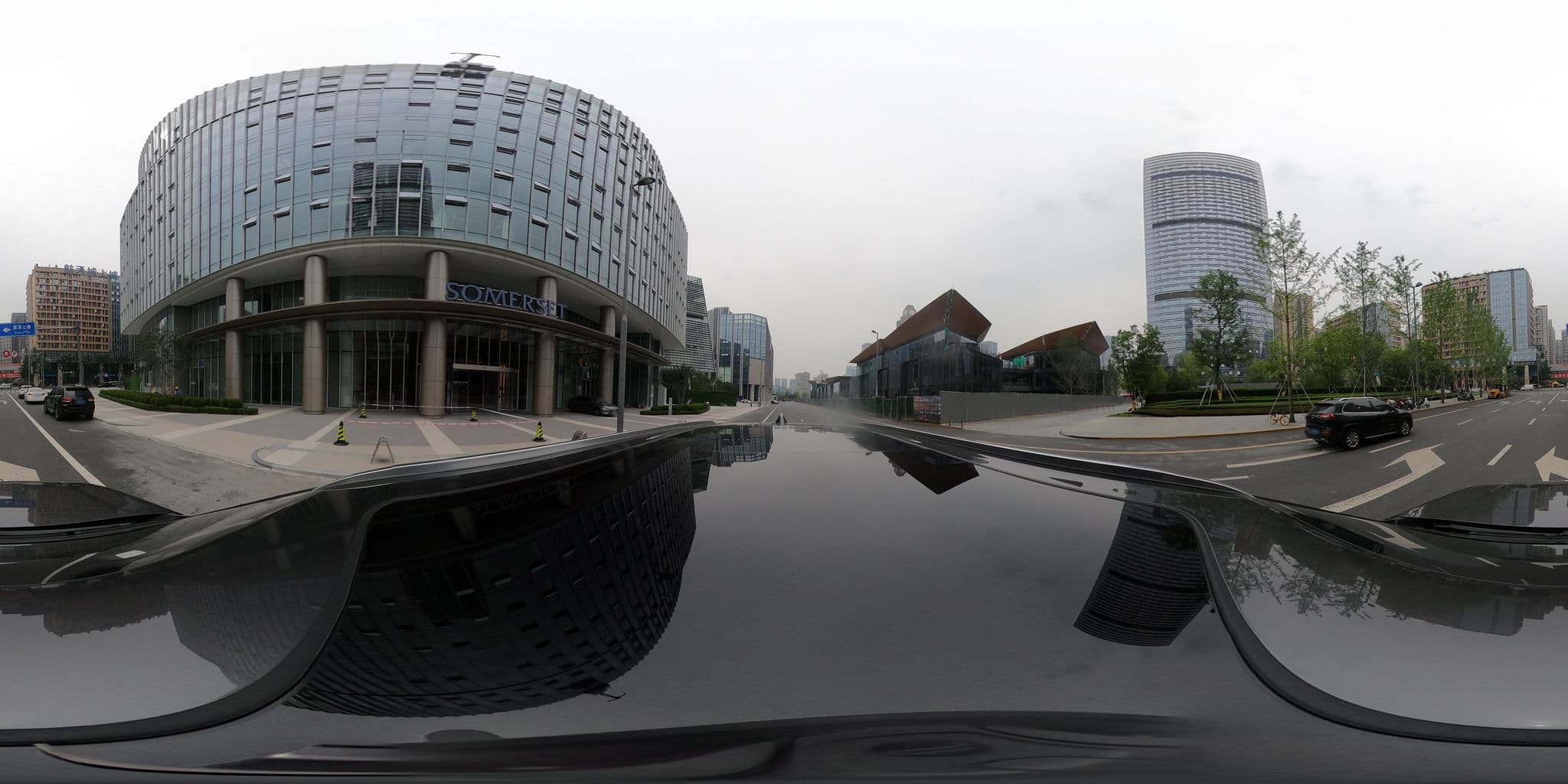 Street view near 成都两江五号电竞酒店, Chengdu — © adirricor (CC BY-SA · Mapillary)