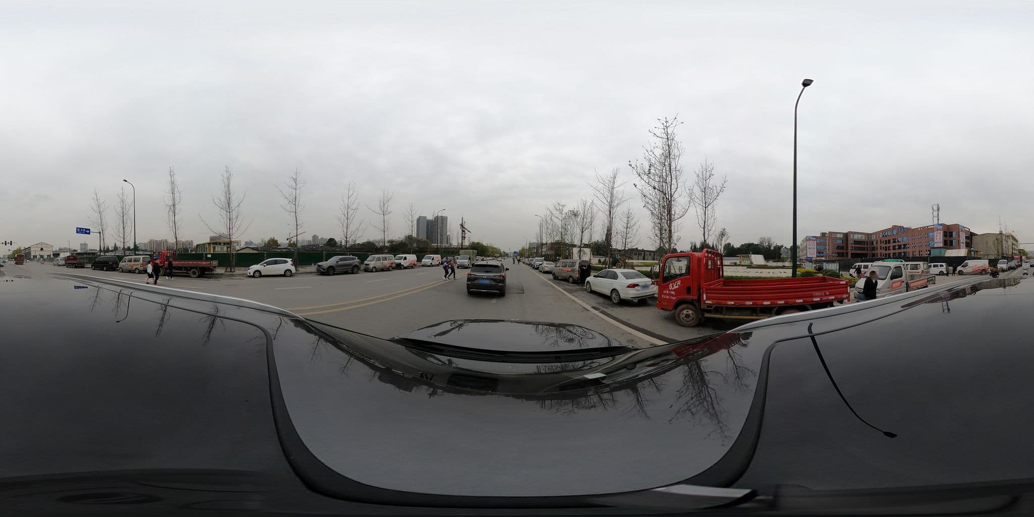 Street view near 新都兴隆旅馆, Chengdu — © adirricor (CC BY-SA · Mapillary)