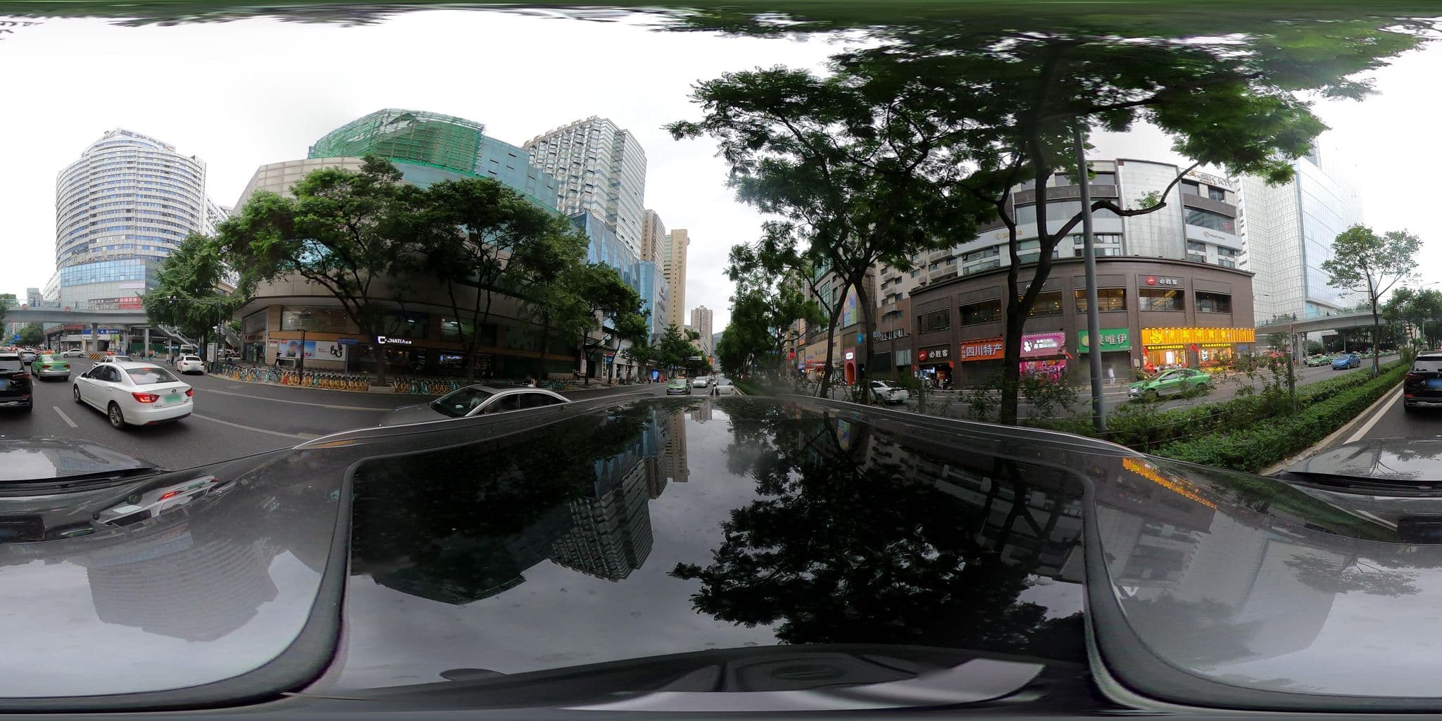 Street view near 熙·酒店, Chengdu — © adirricor (CC BY-SA · Mapillary)