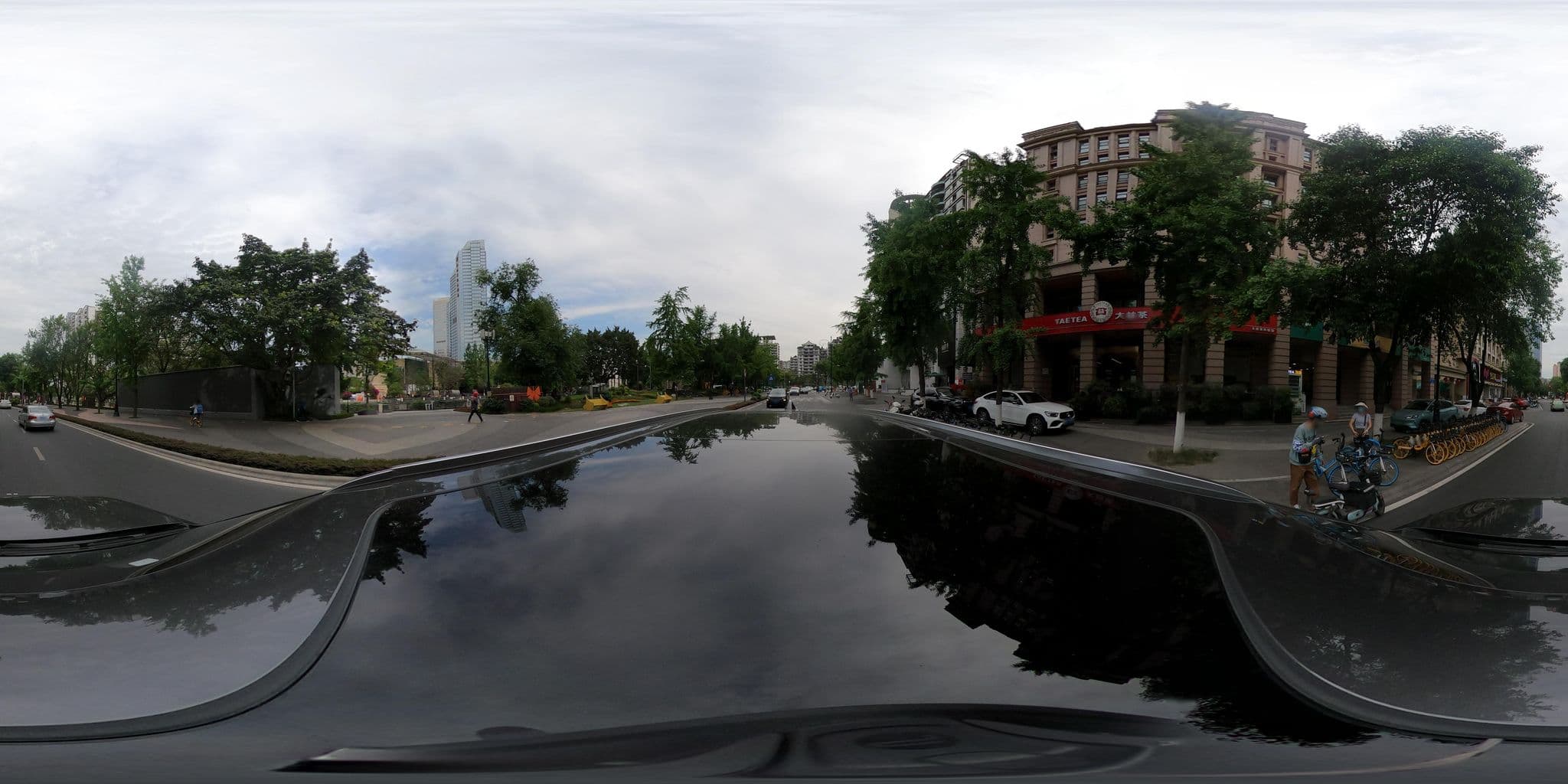 Street view near 青城山嘉居乐酒店, Chengdu — © adirricor (CC BY-SA · Mapillary)