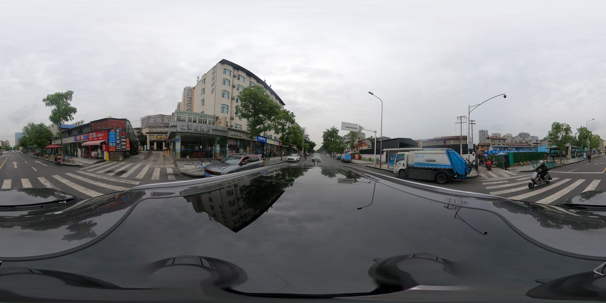 Street view near 锦江之星玉林店, Chengdu — © adirricor (CC BY-SA · Mapillary)
